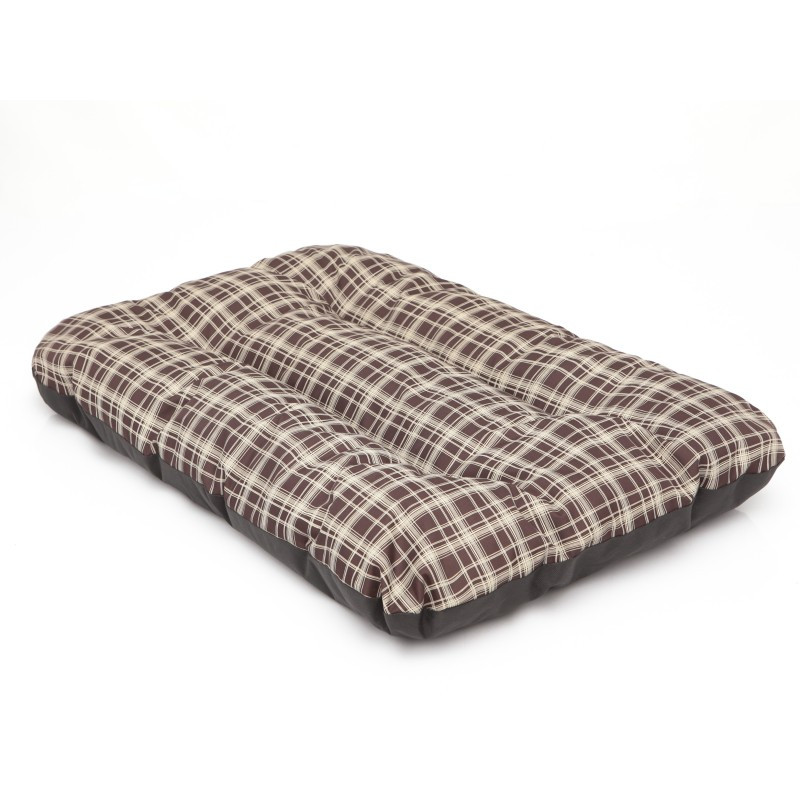 Matrace ECO PRESTIGE R3 károvaný, hnědý
