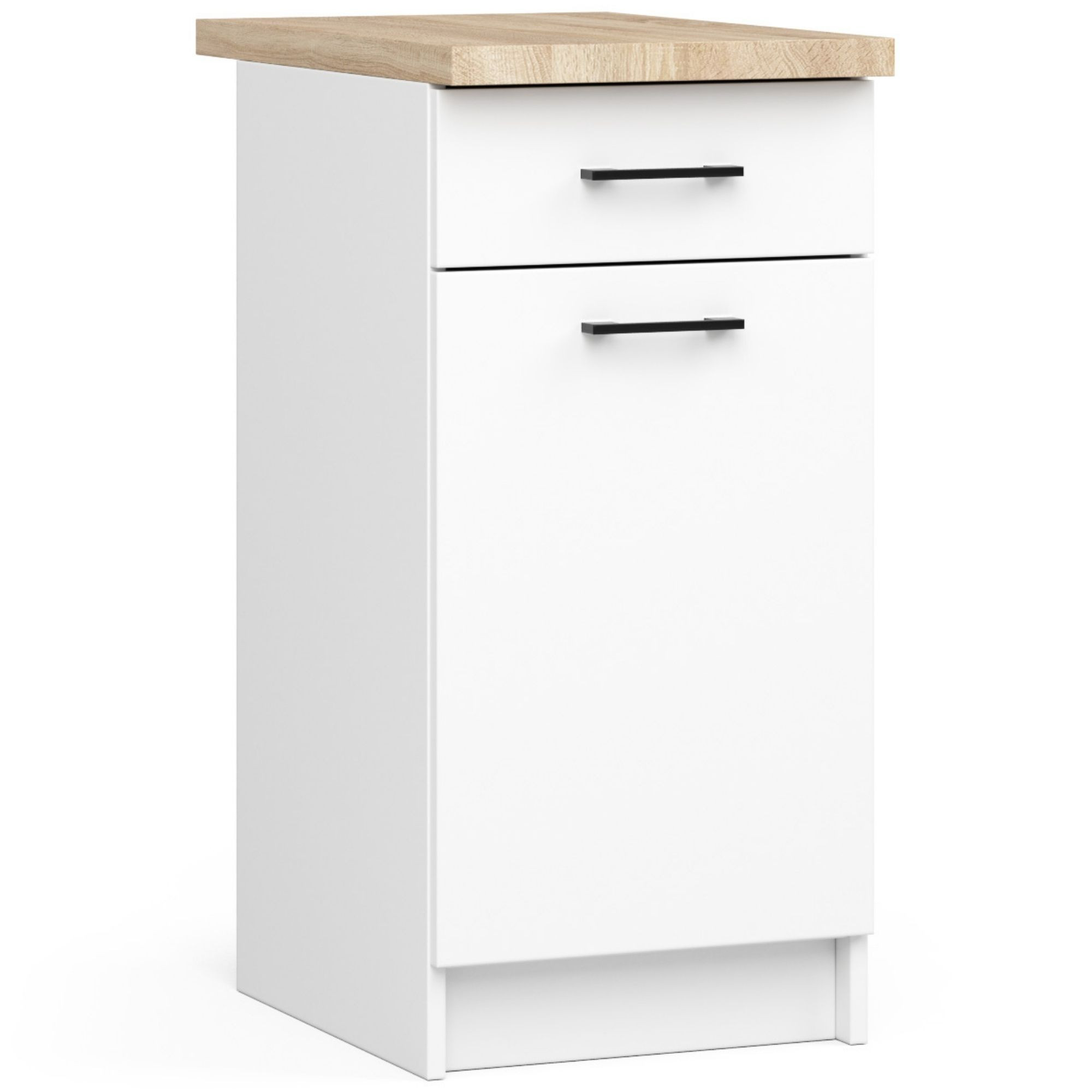 Kuchyňská linka OLIWIA 1.8 m beton / bílá