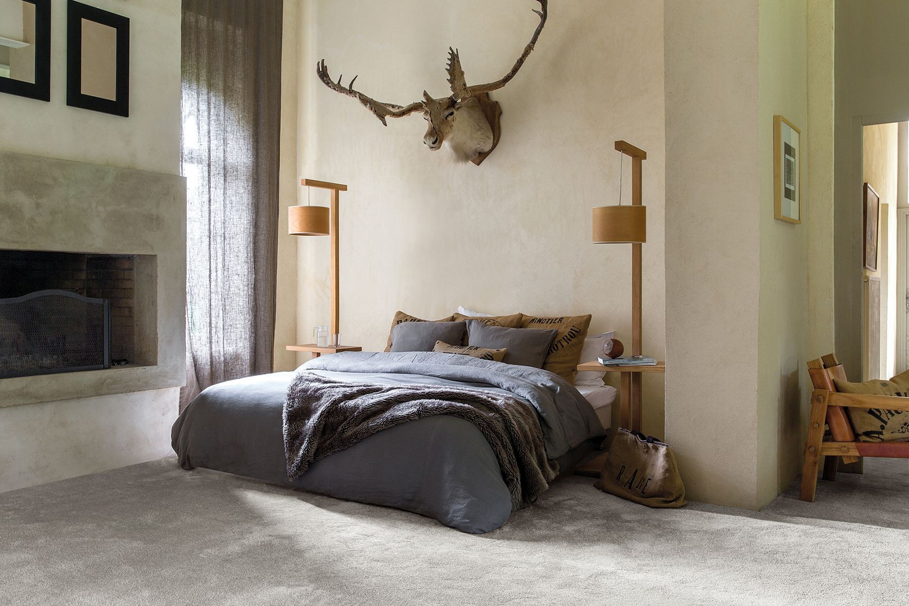 Metrážový koberec ORION kamenný