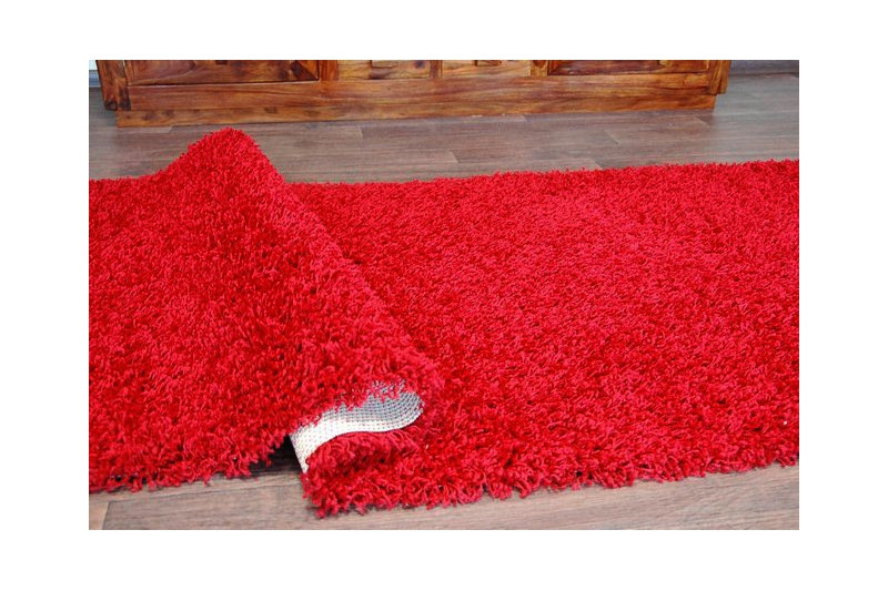 Metrážový koberec SHAGGY bordo