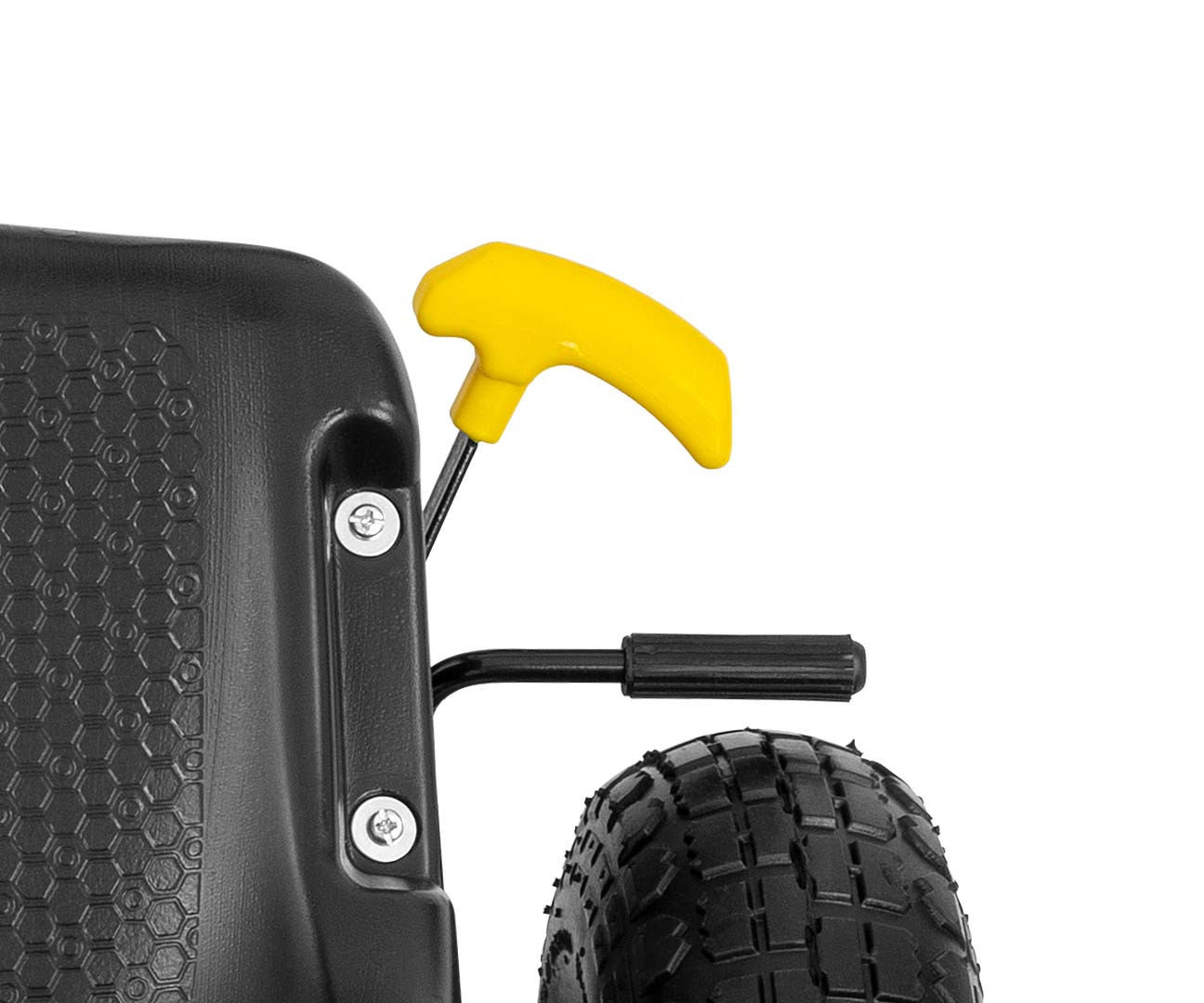 Šlapací motokára Thor černá