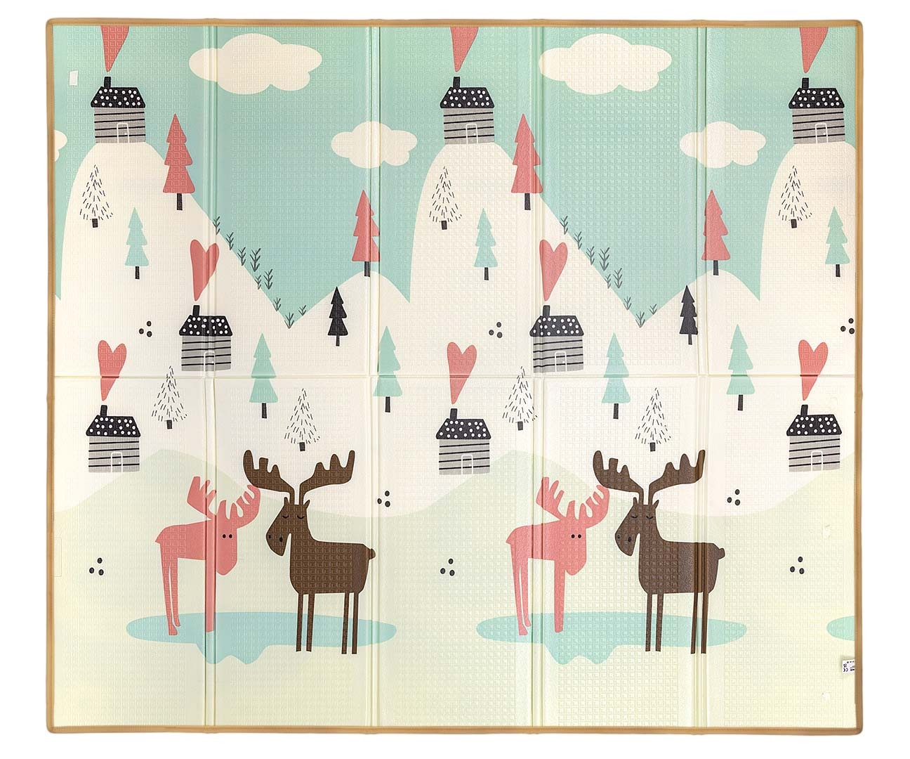 Hrací podložka pro děti Play Pastel Deer T1