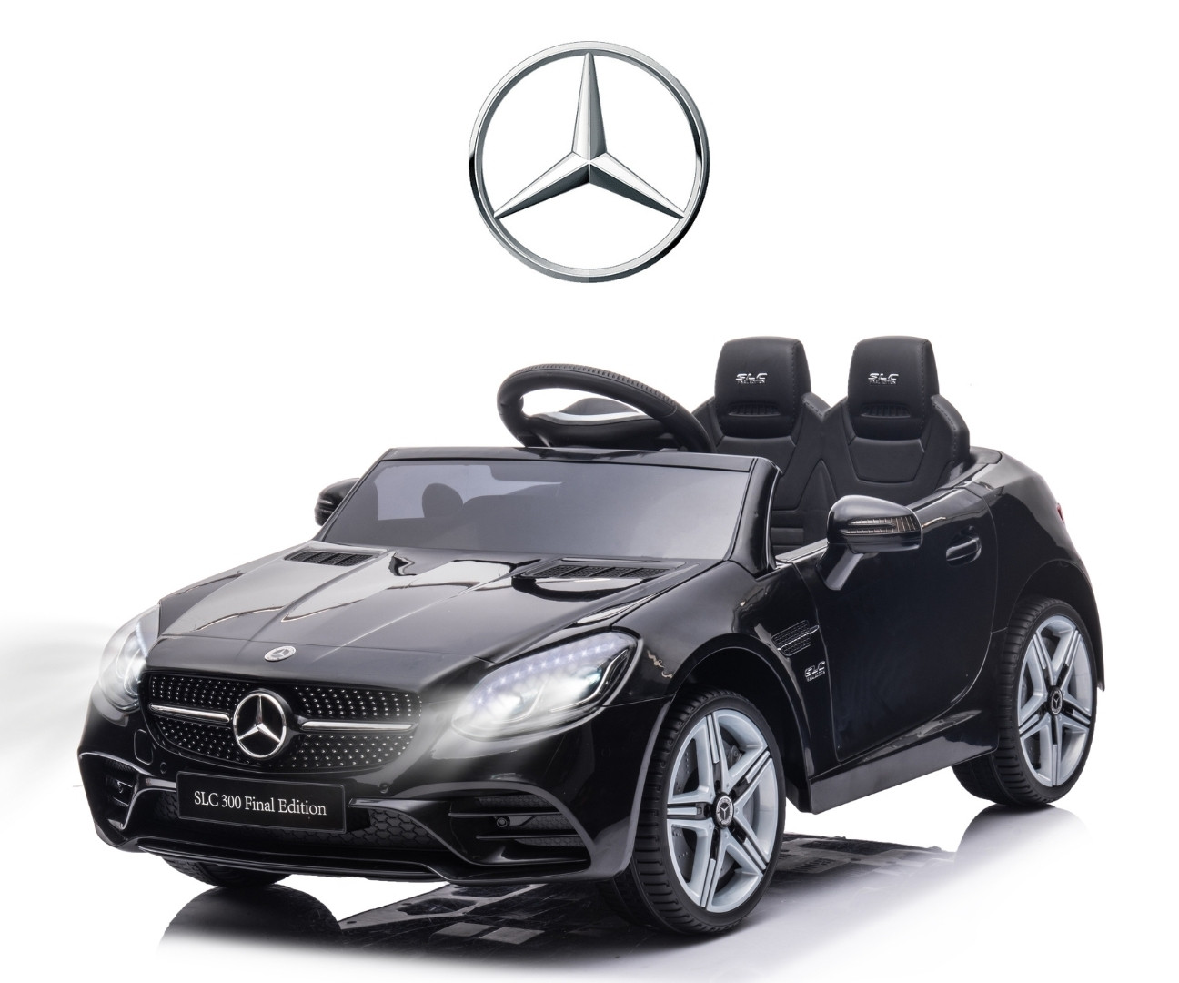 Elektrické autíčko Mercedes-Benz SLC černé