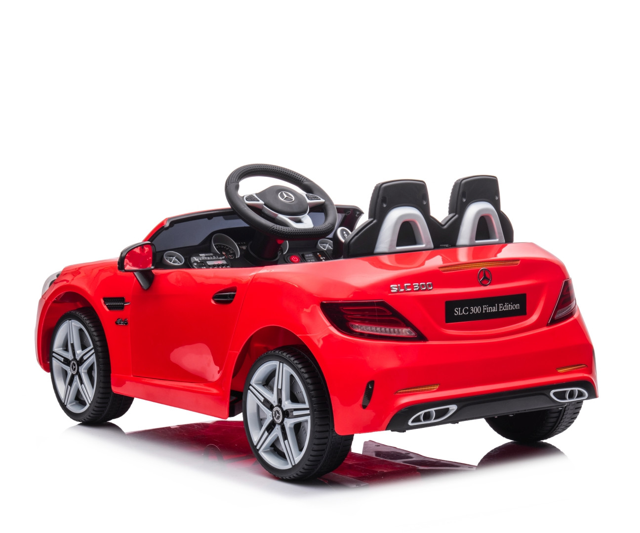 Elektrické autíčko Mercedes-Benz SLC červené