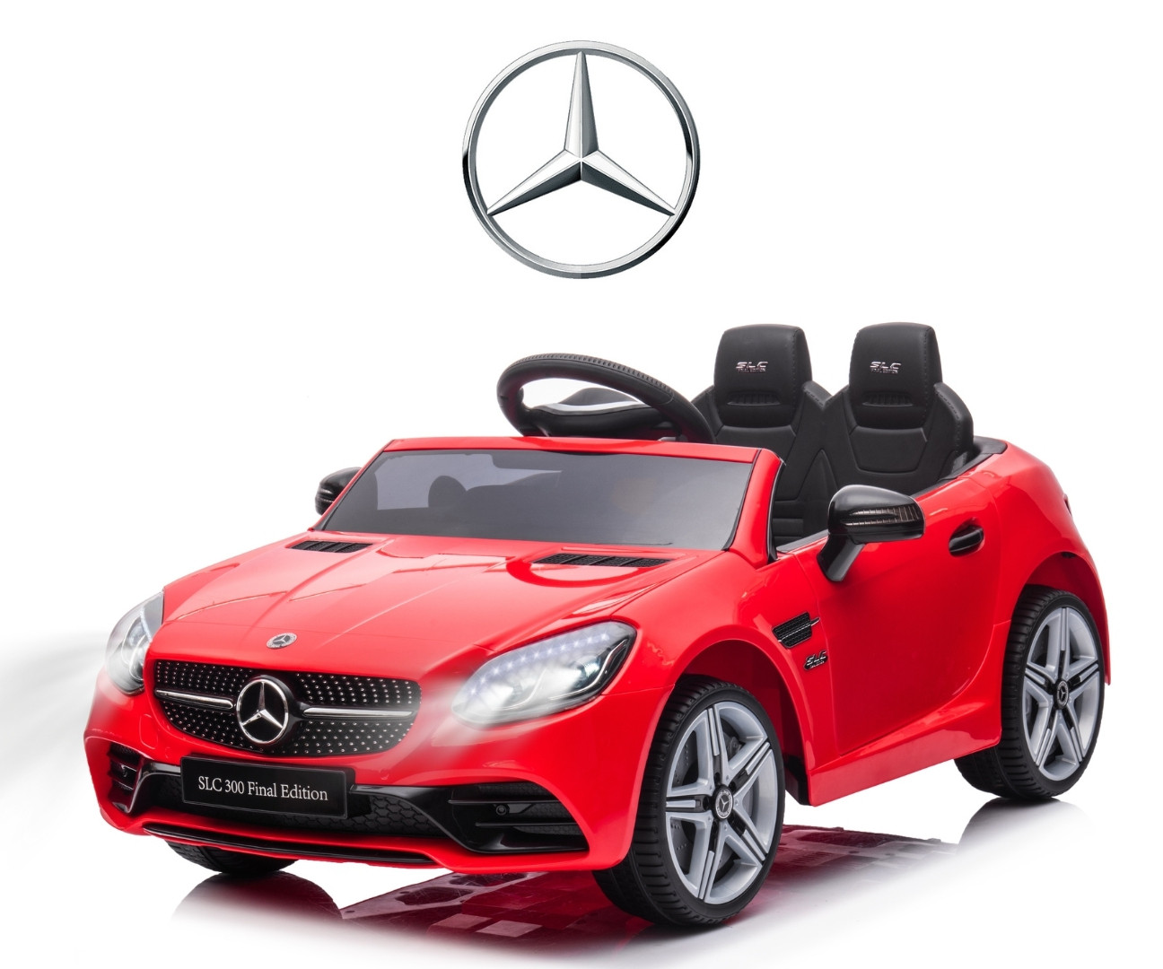 Elektrické autíčko Mercedes-Benz SLC červené