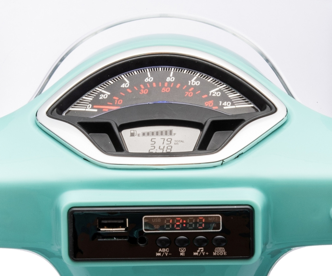 Elektrický skútr Vespa GTS Super mátový