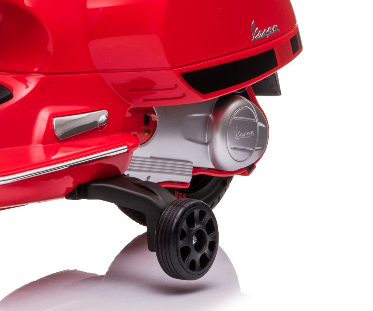 Elektrický skútr Vespa GTS Super červený