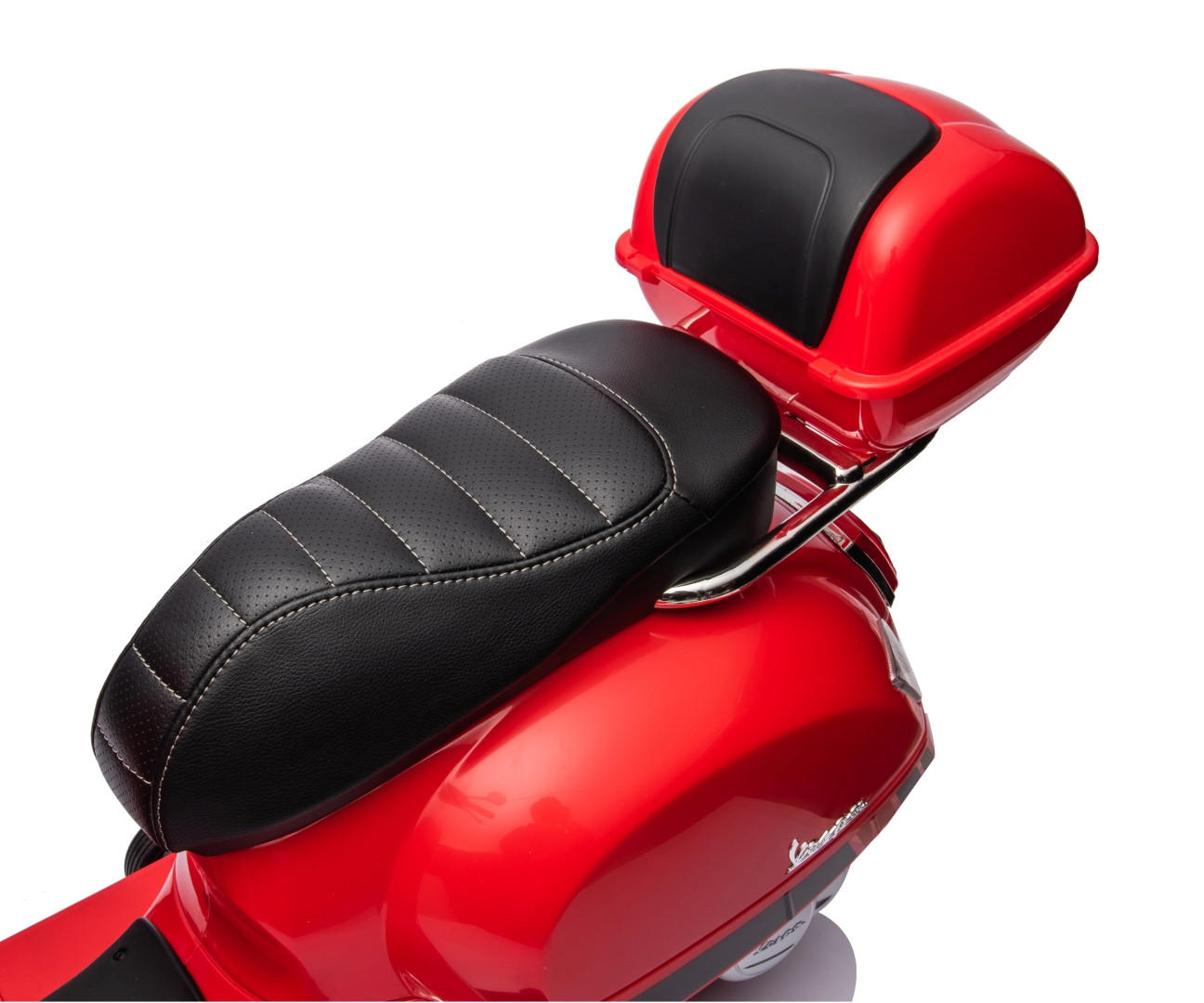 Elektrický skútr Vespa GTS Super červený