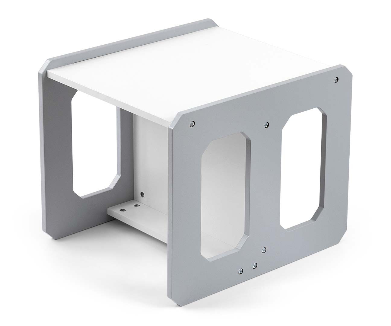 Dětský stůl Stella 3v1 šedý s židlí