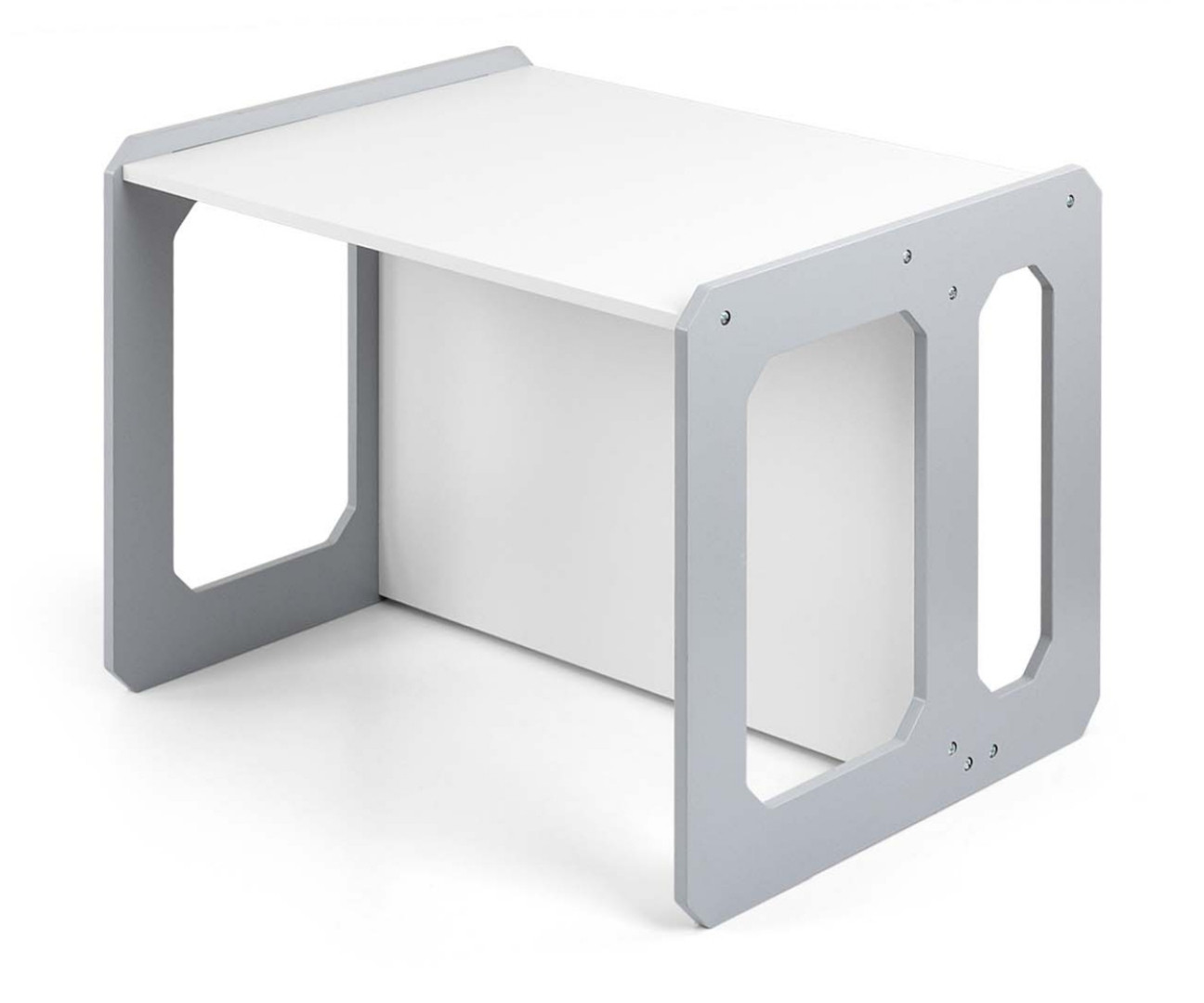 Dětský stůl Stella 3v1 šedý s židlí