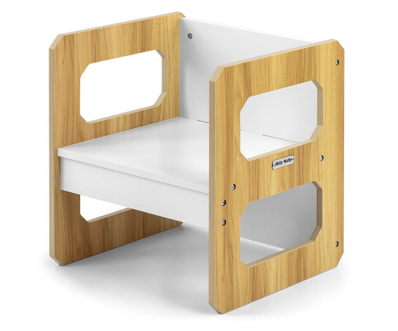 Dětský stůl Stella 3v1 naturální se židlí