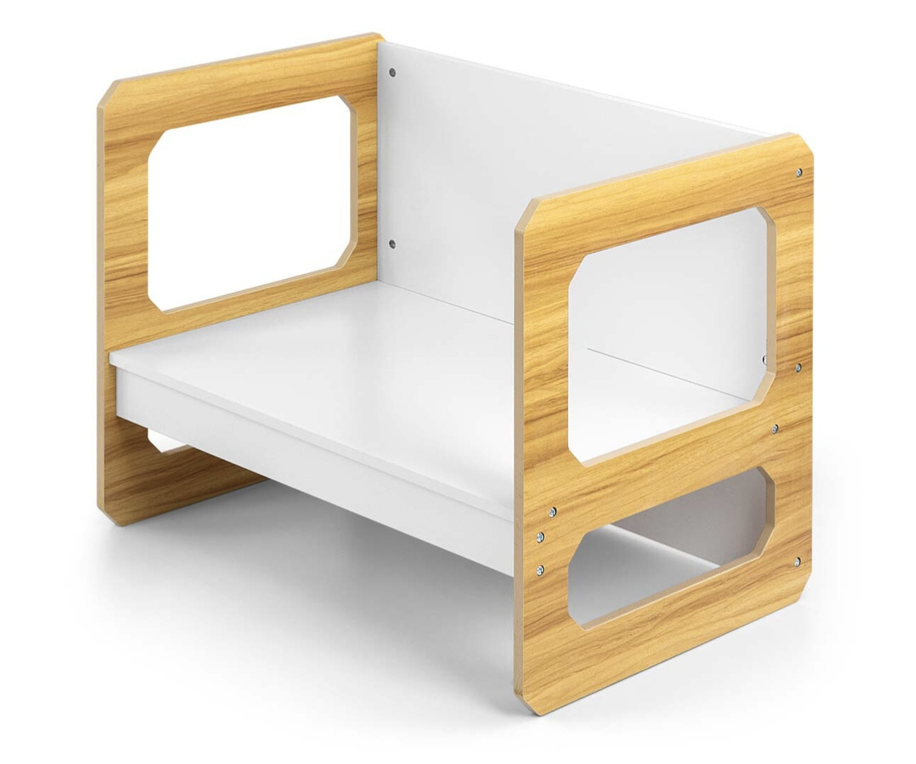 Dětský stůl Stella 3v1 naturální se židlí