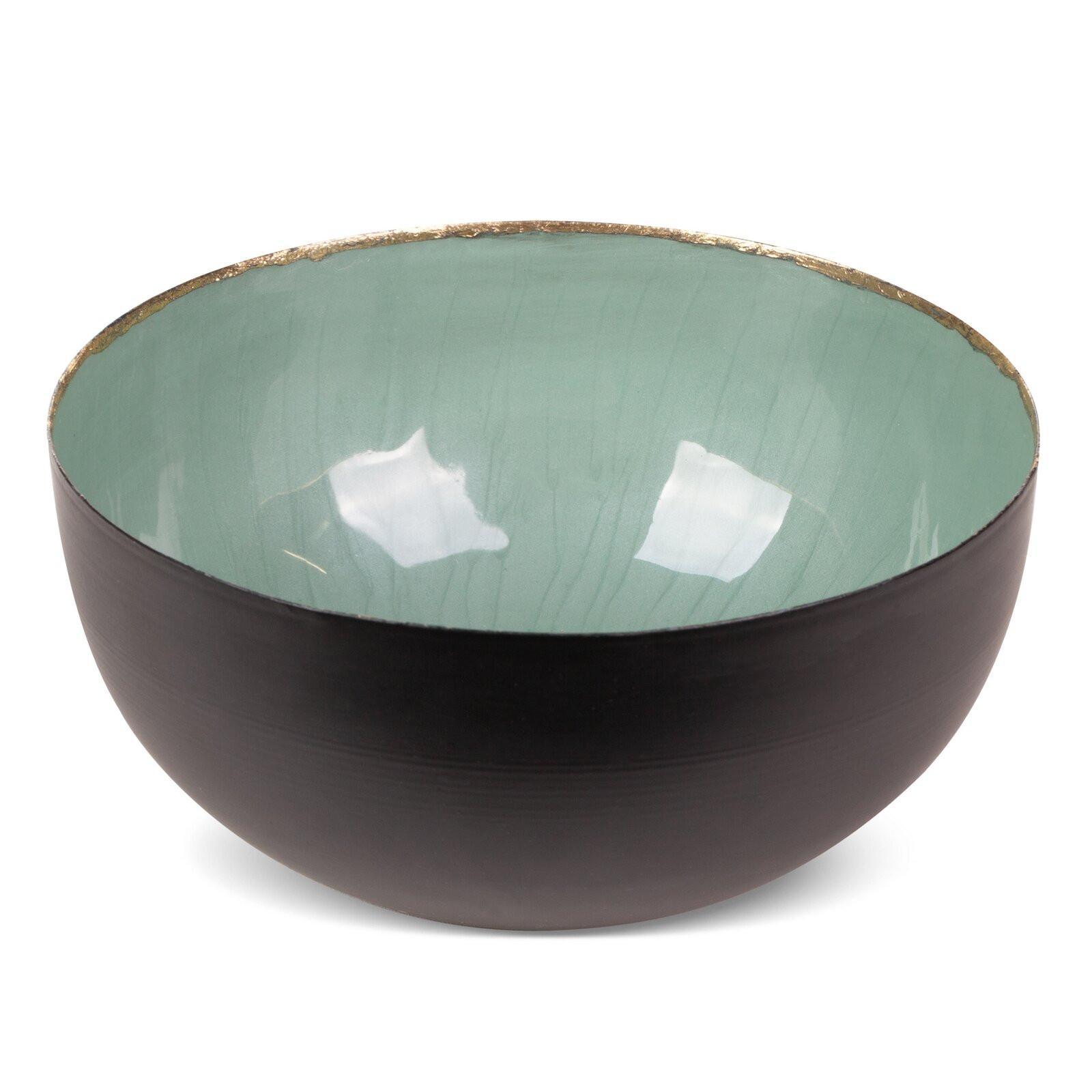 Dekorativní miska DORA 02 černá / zelená