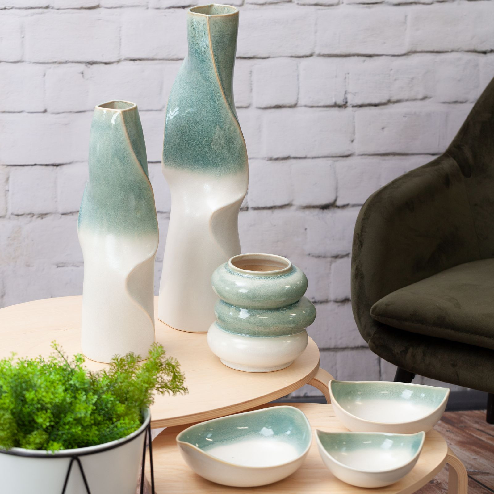 Mísa LIANA 03 krémová