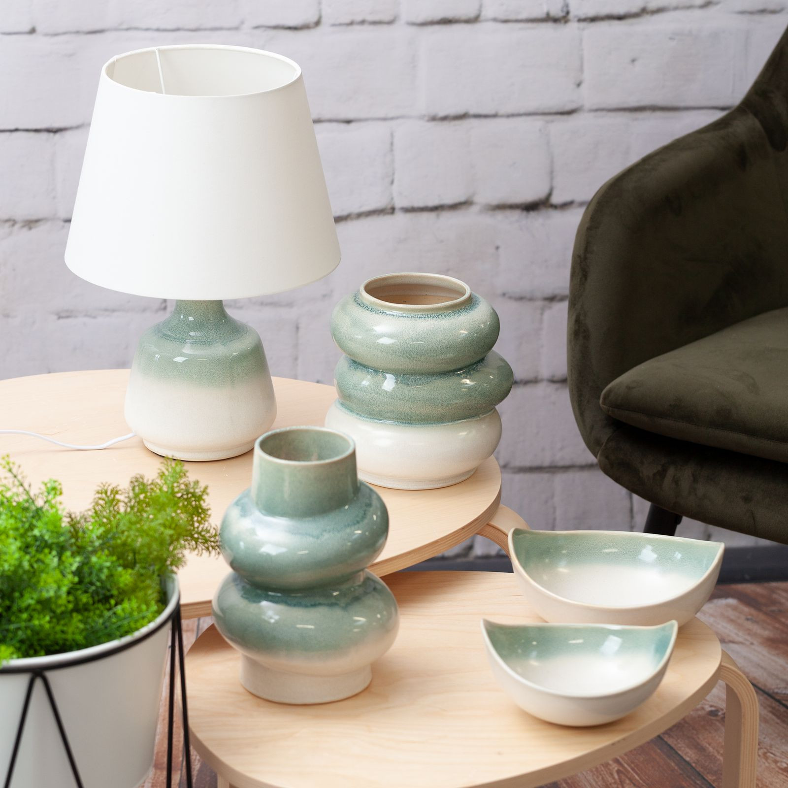 Mísa LIANA 03 krémová