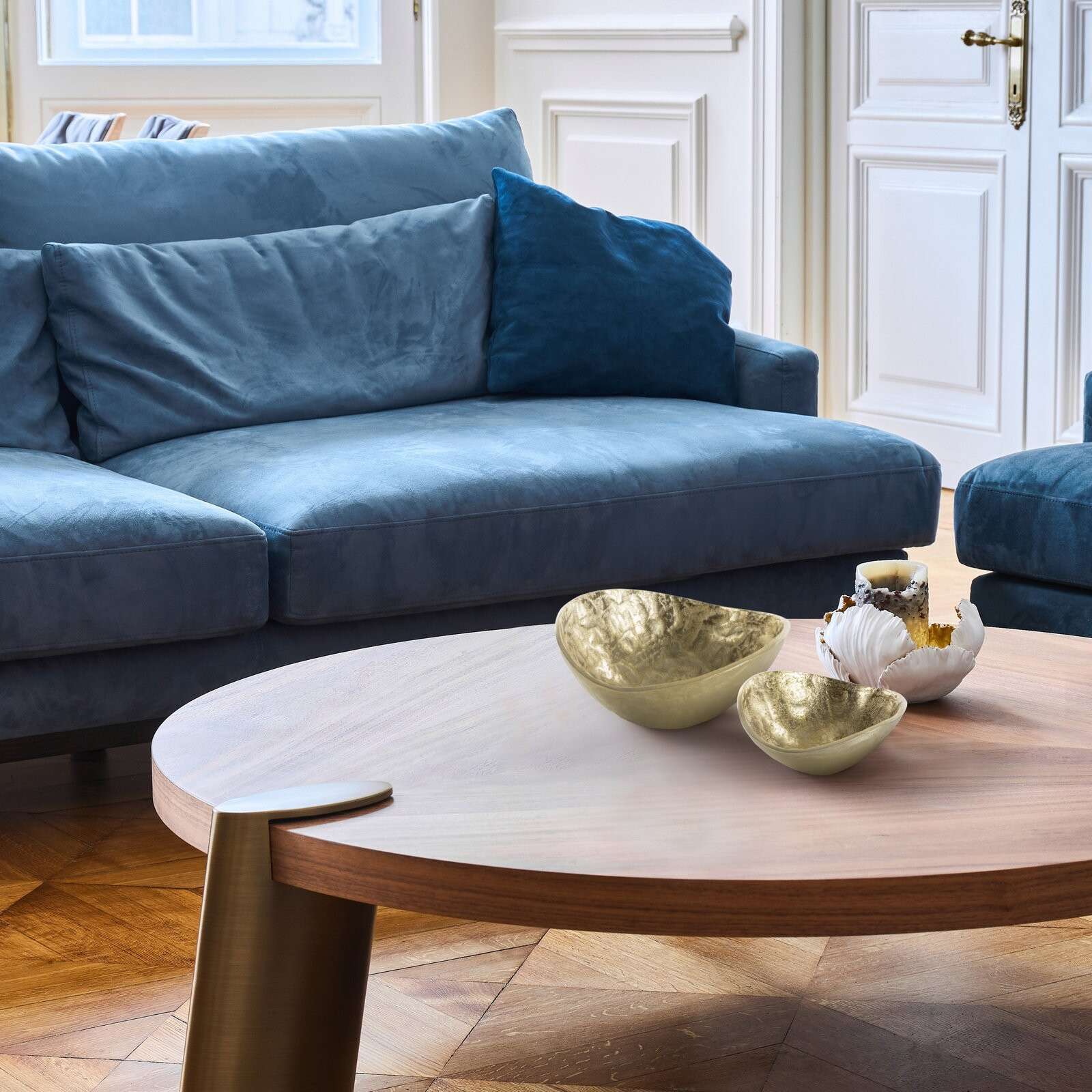 Dekorativní miska PEDRO1 09 zlatá