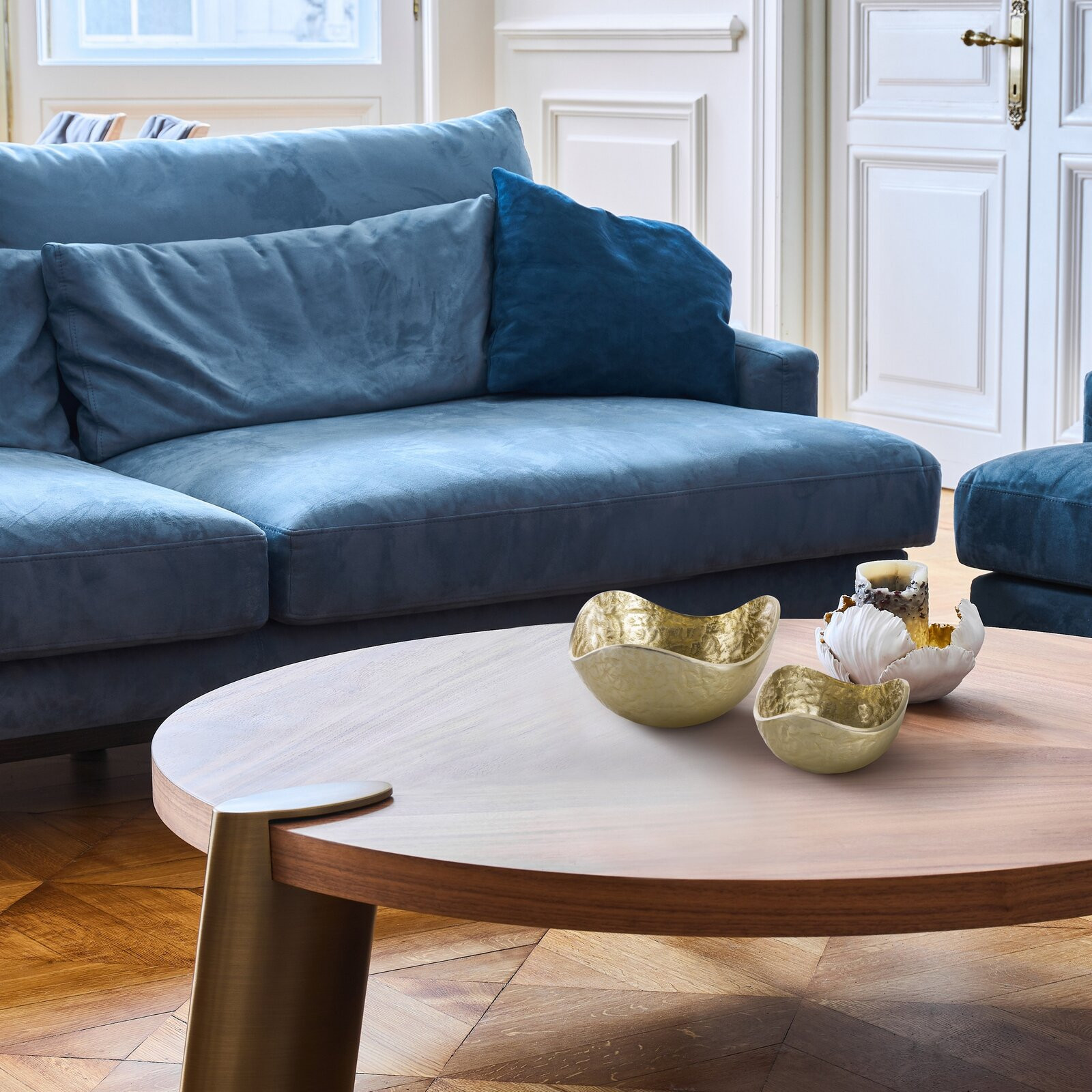 Dekorativní miska PEDRO3 06 zlatá