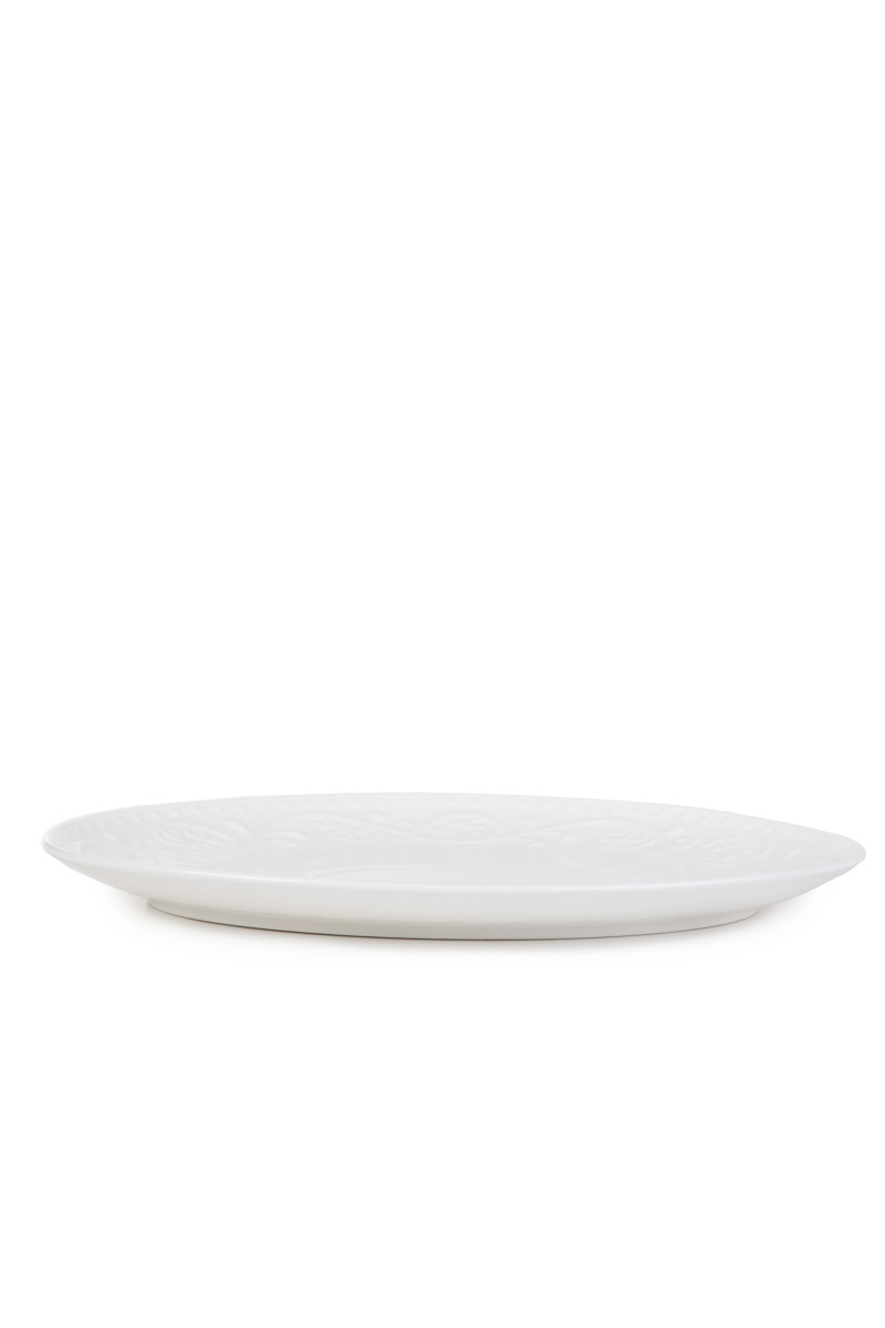 Servírovací talíř SYLIA s ornamentem 874715 35x25 cm