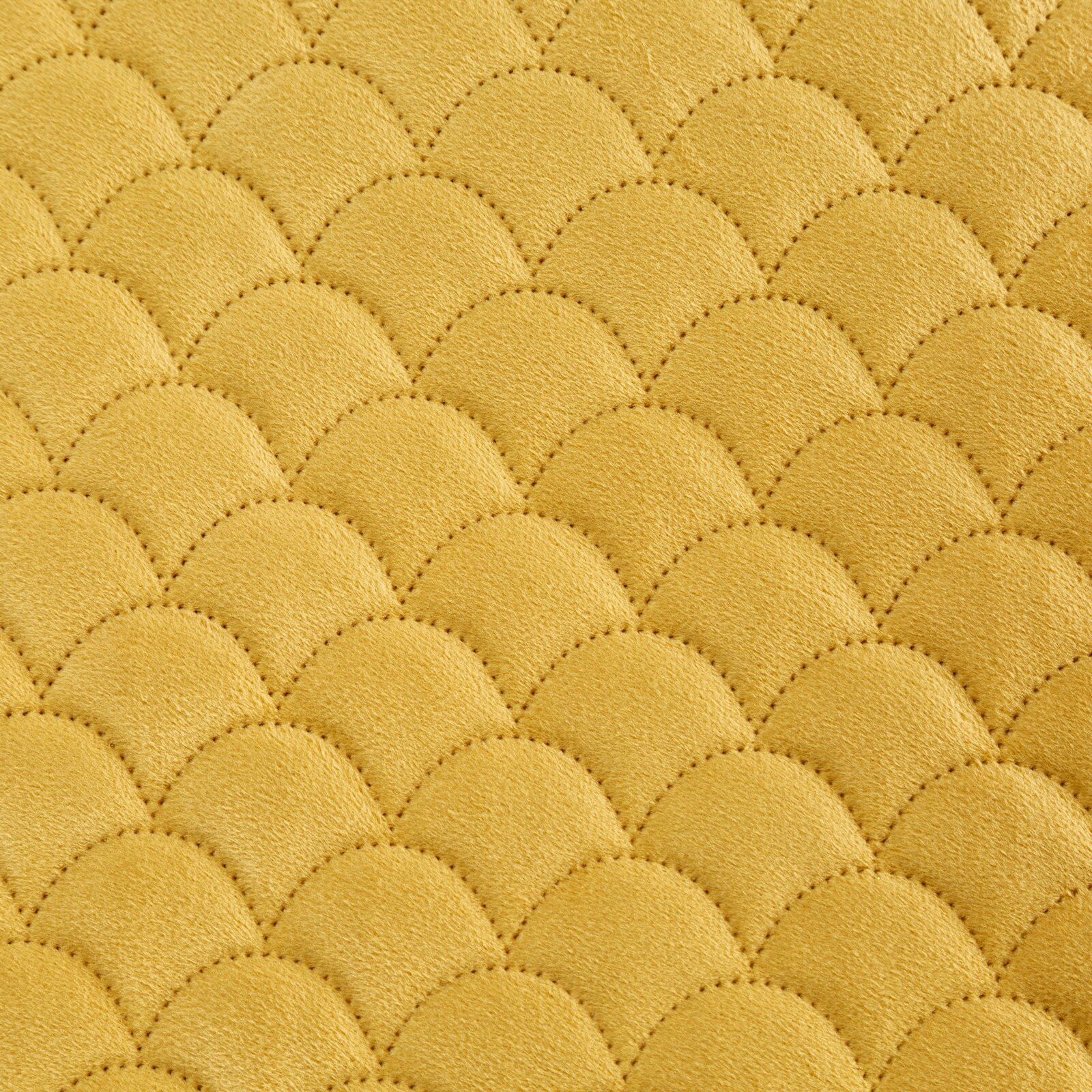 Přehoz na postel ARIEL hořčicový