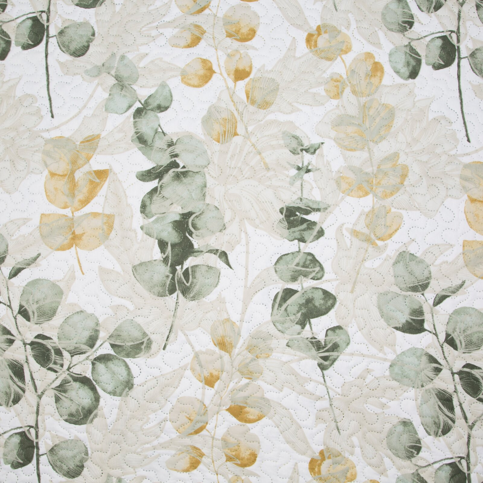 Přehoz D91 FLOWER 04 bílý