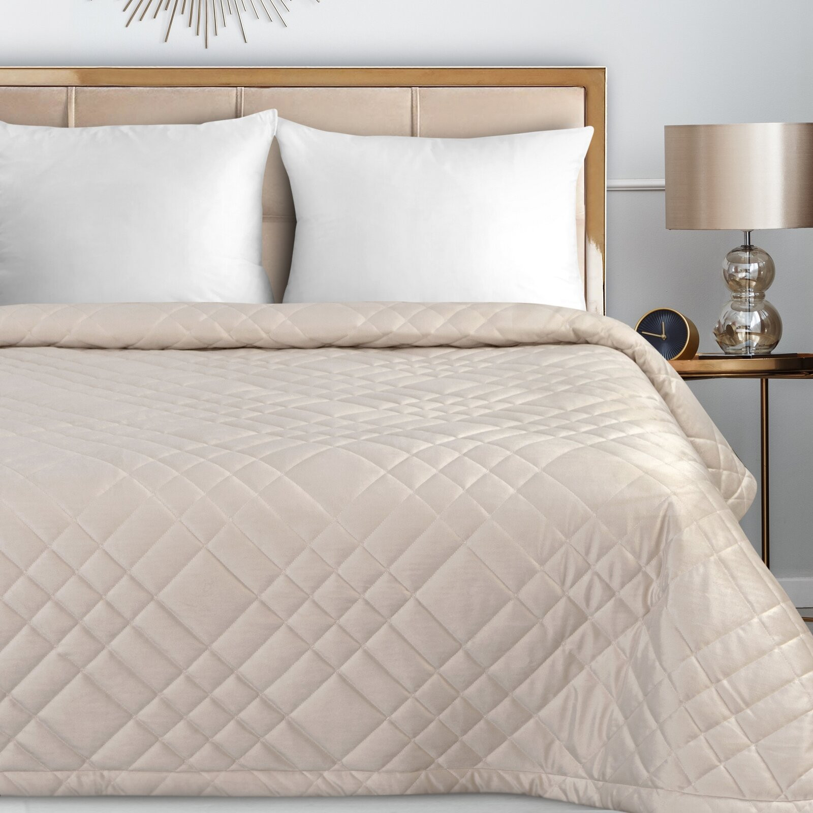 Přehoz na postel RIA 6 krémový