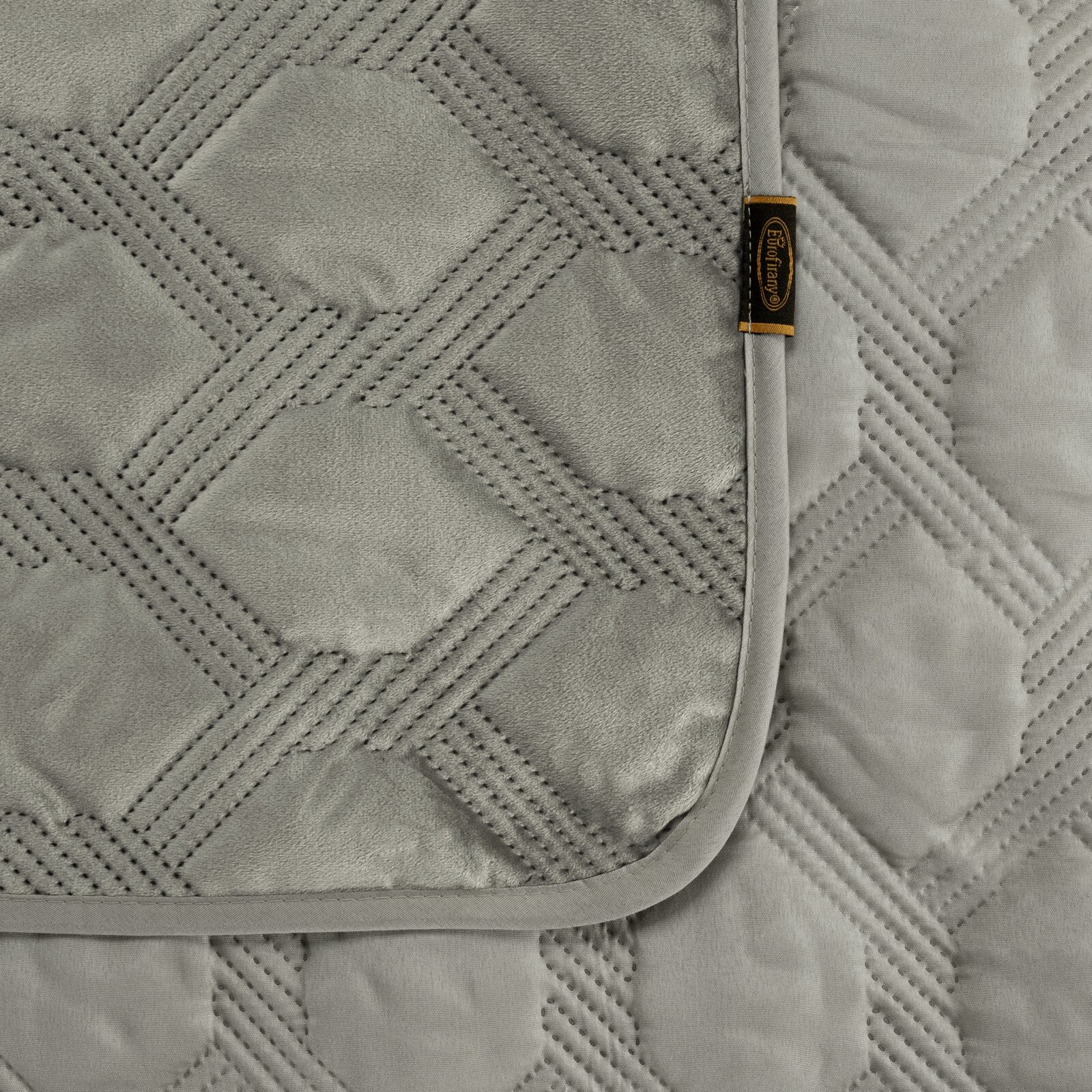 Přehoz na postel SOFIA 5 stříbrný