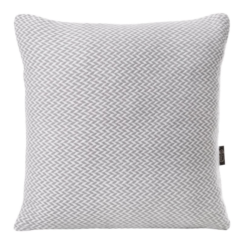 Povlak na polštář AKRYL 3 ocelovo-bílý