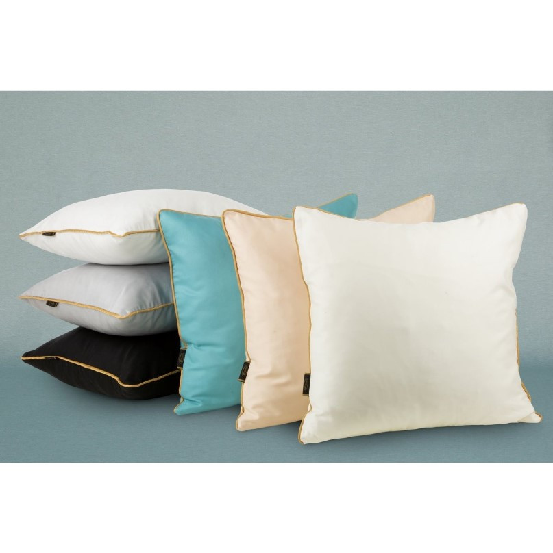 Povlak na polštář PREMIUM 3 tmavě béžovo-zlatý