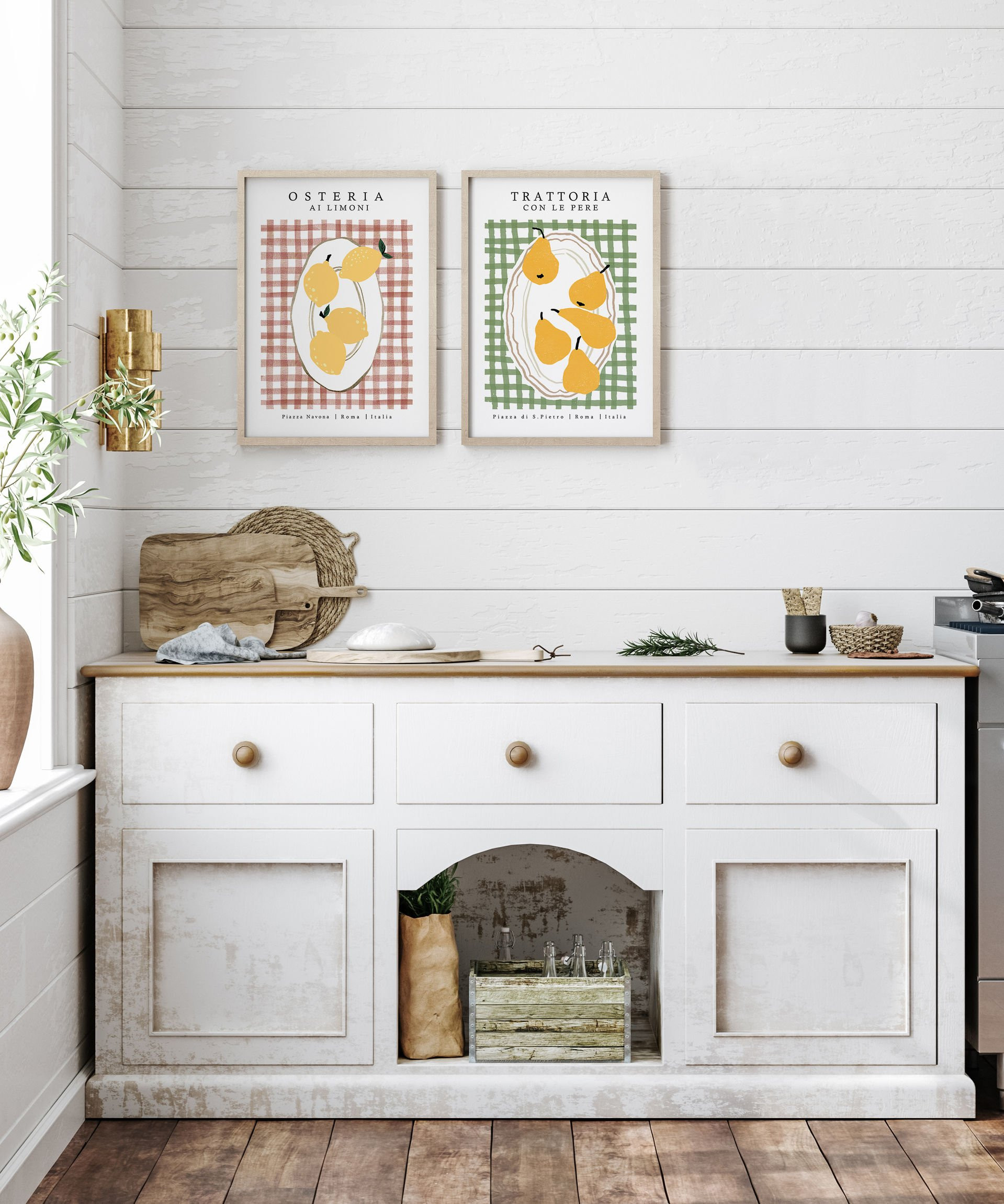 Obraz v rámu 149-585 PLATE WITH LEMONS