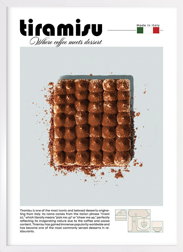 Obraz v rámu TIRAMISU DESSERT 149-W1