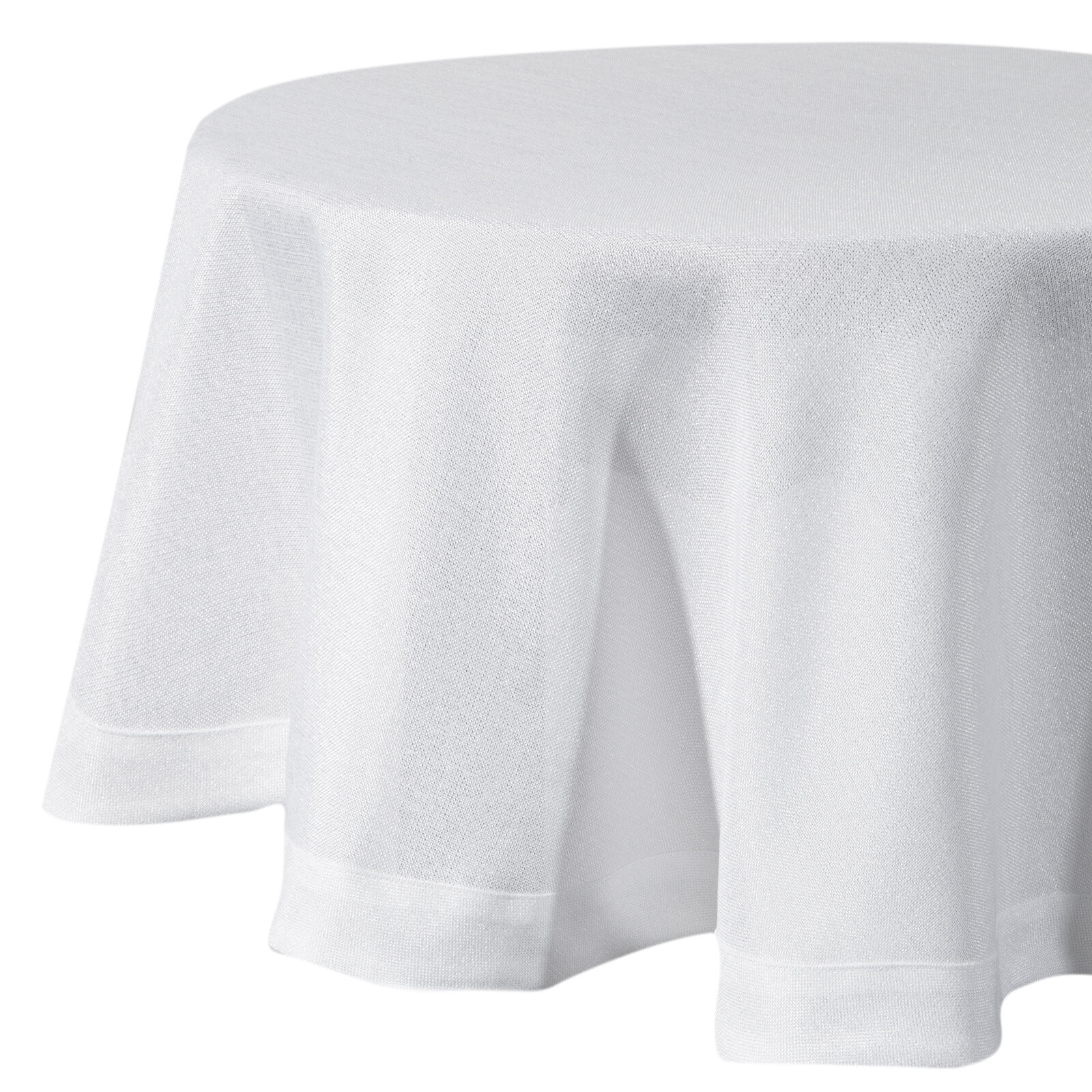 Ubrus BIANCA 2 bílý kruh