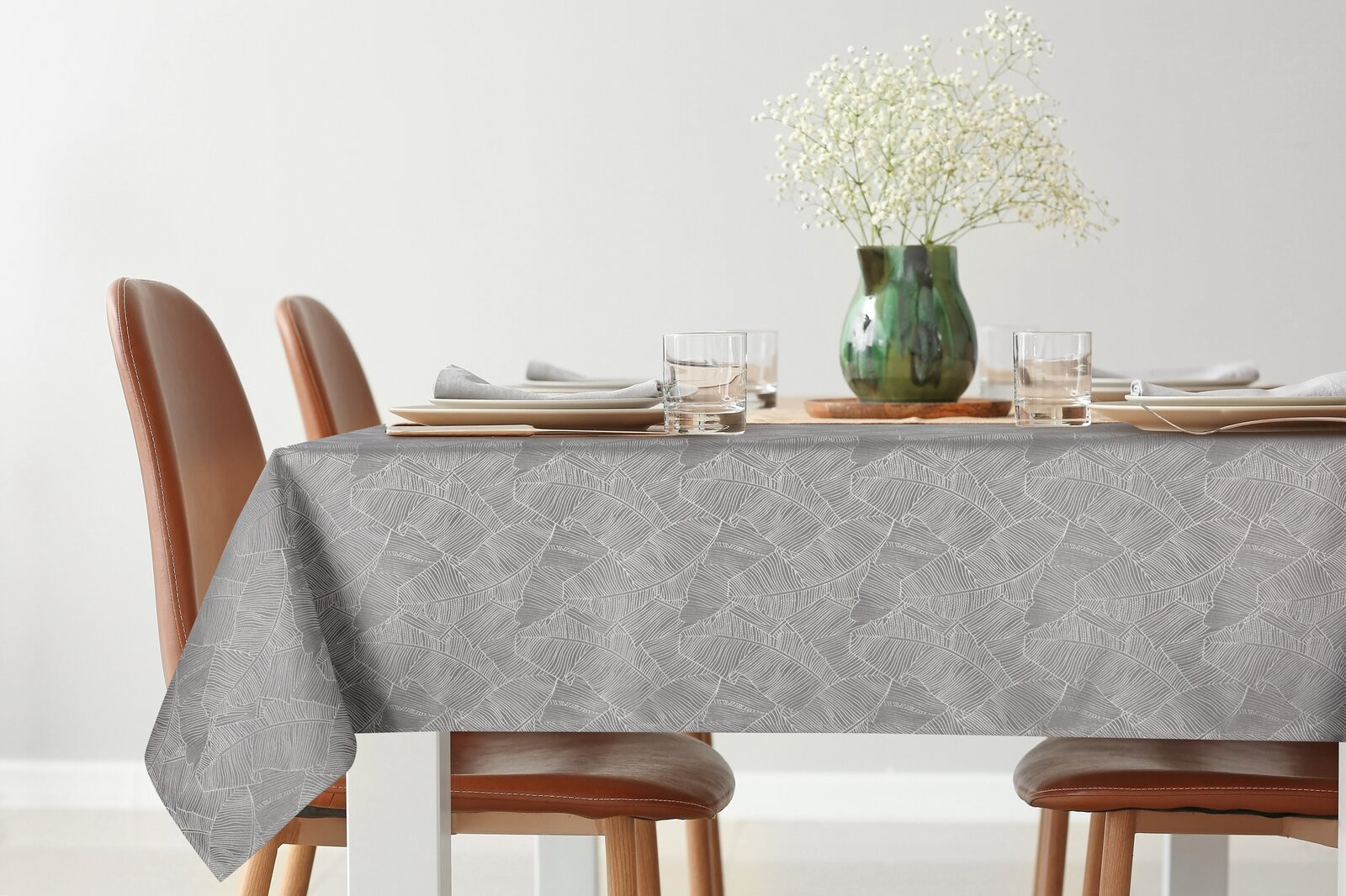 Ubrus ISLA stříbrný