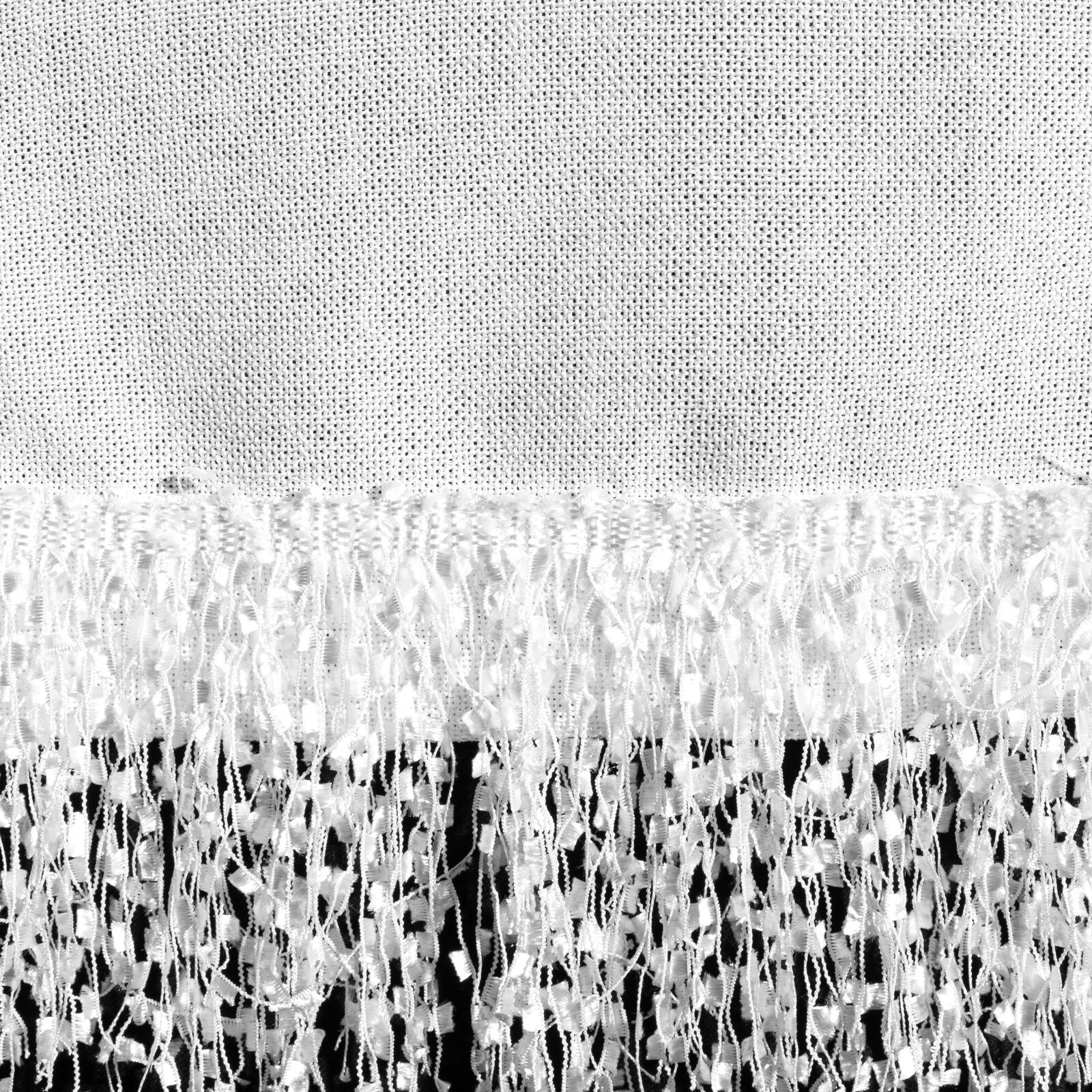 Ubrus JASPER bílý kruh