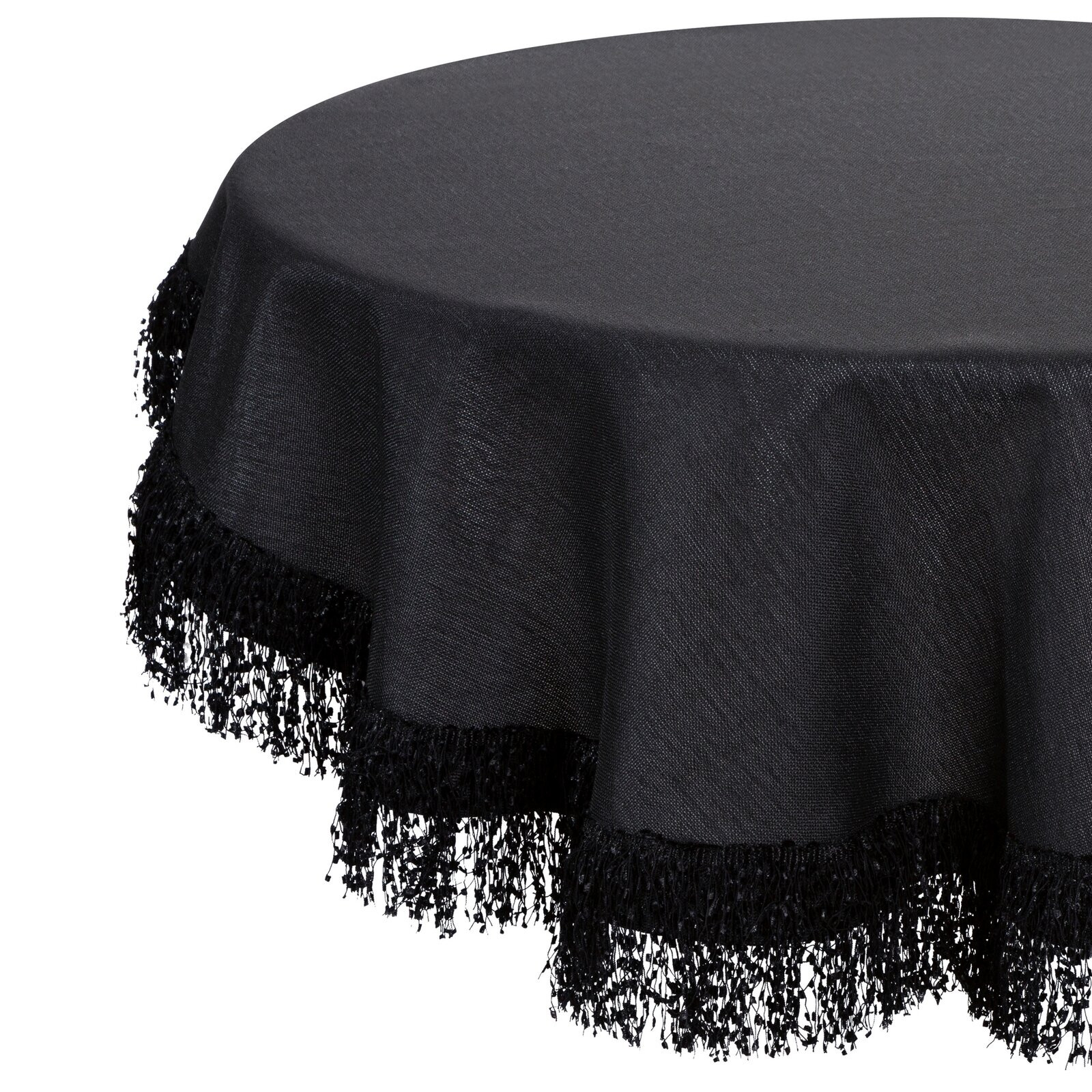 Ubrus JASPER černý kruh