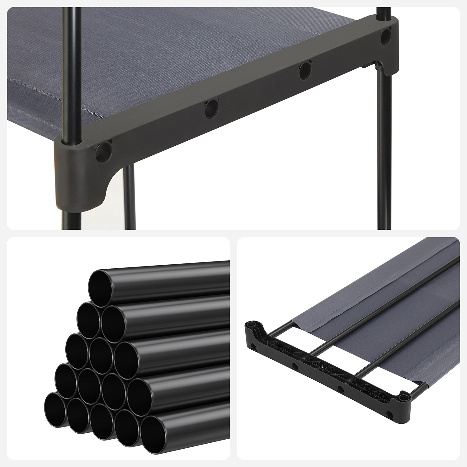 Otevřená šatní skříň RYG024G02