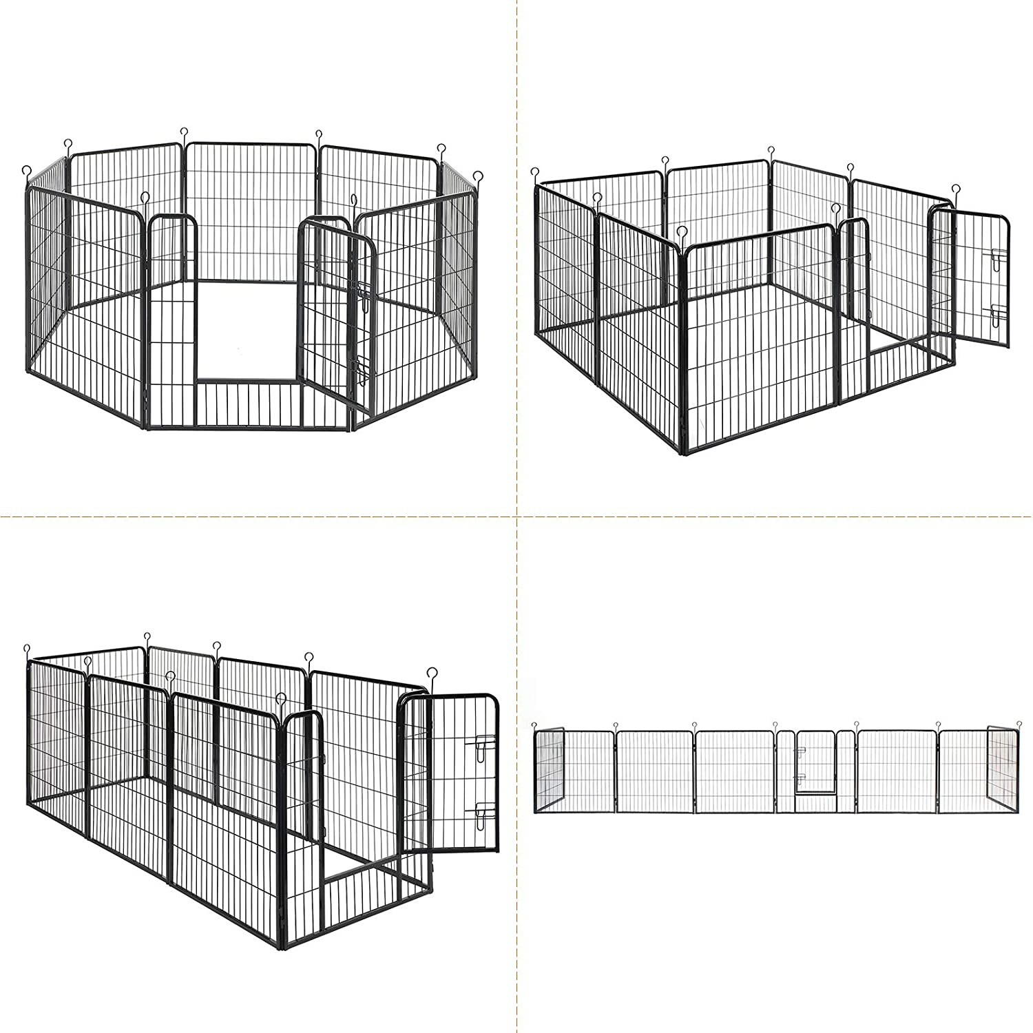 Ohrádka pro psy a domácí zvířata PPK88G