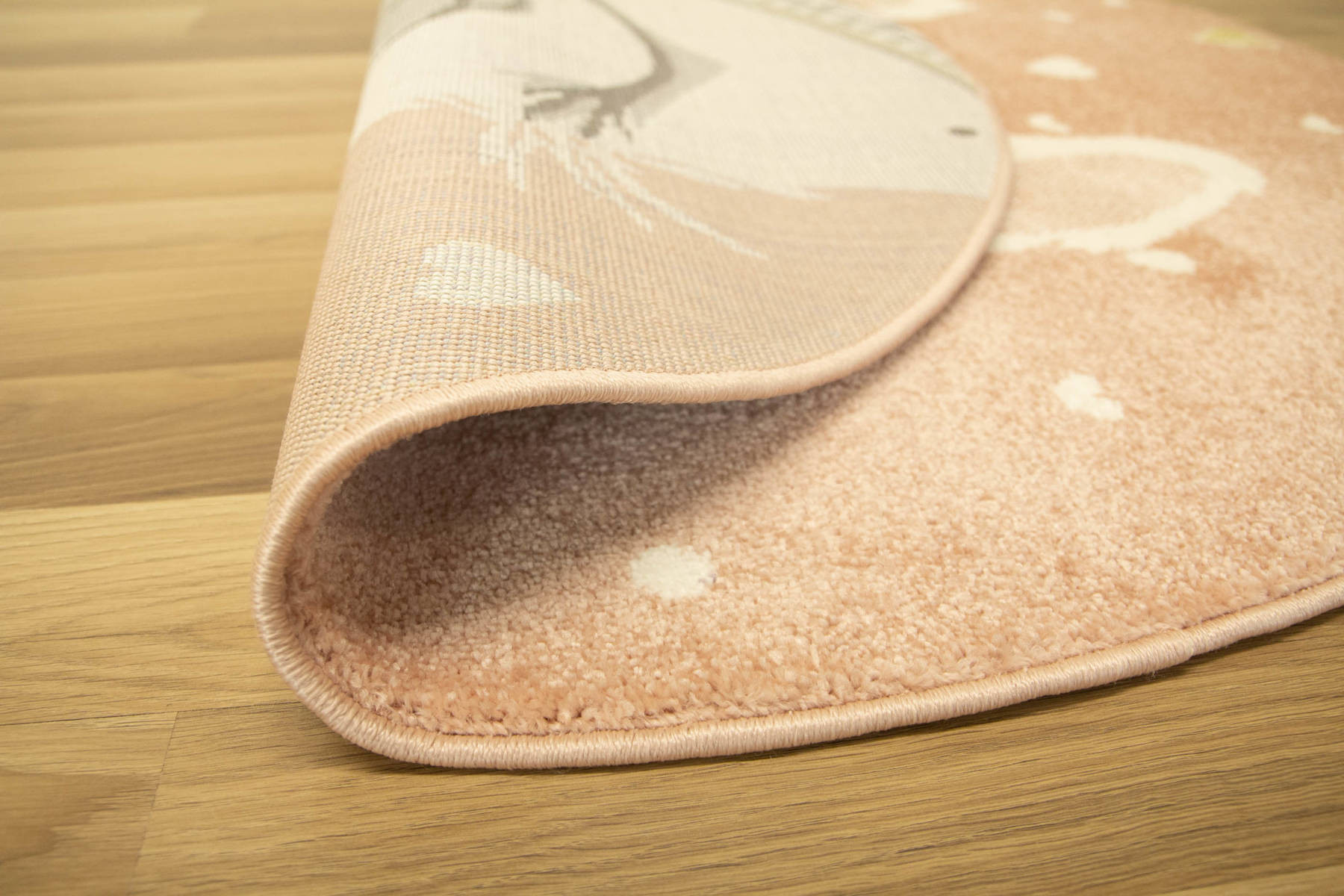 Dětský koberec Lima C882A růžový / krémový