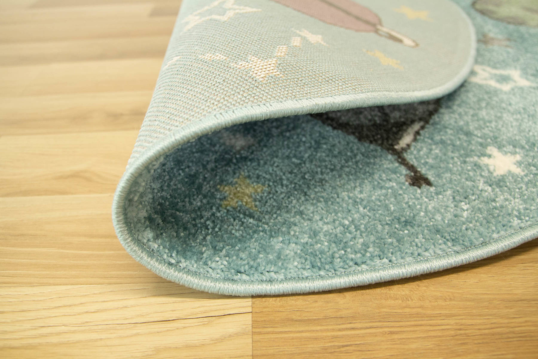 Dětský koberec Lima E183A modrý / zelený