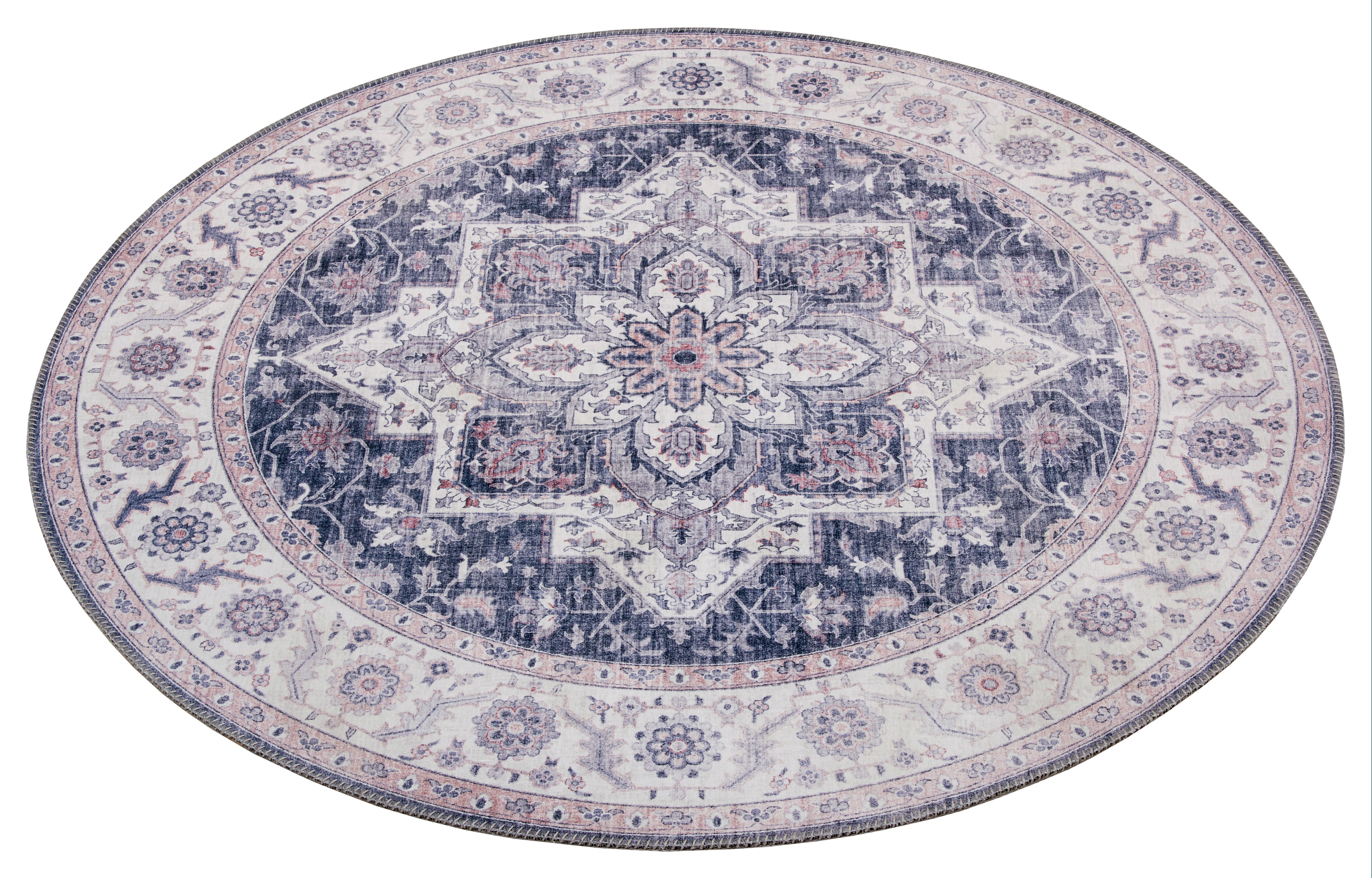 Koberec Hanse Home Asmar Anthea růžový kruh