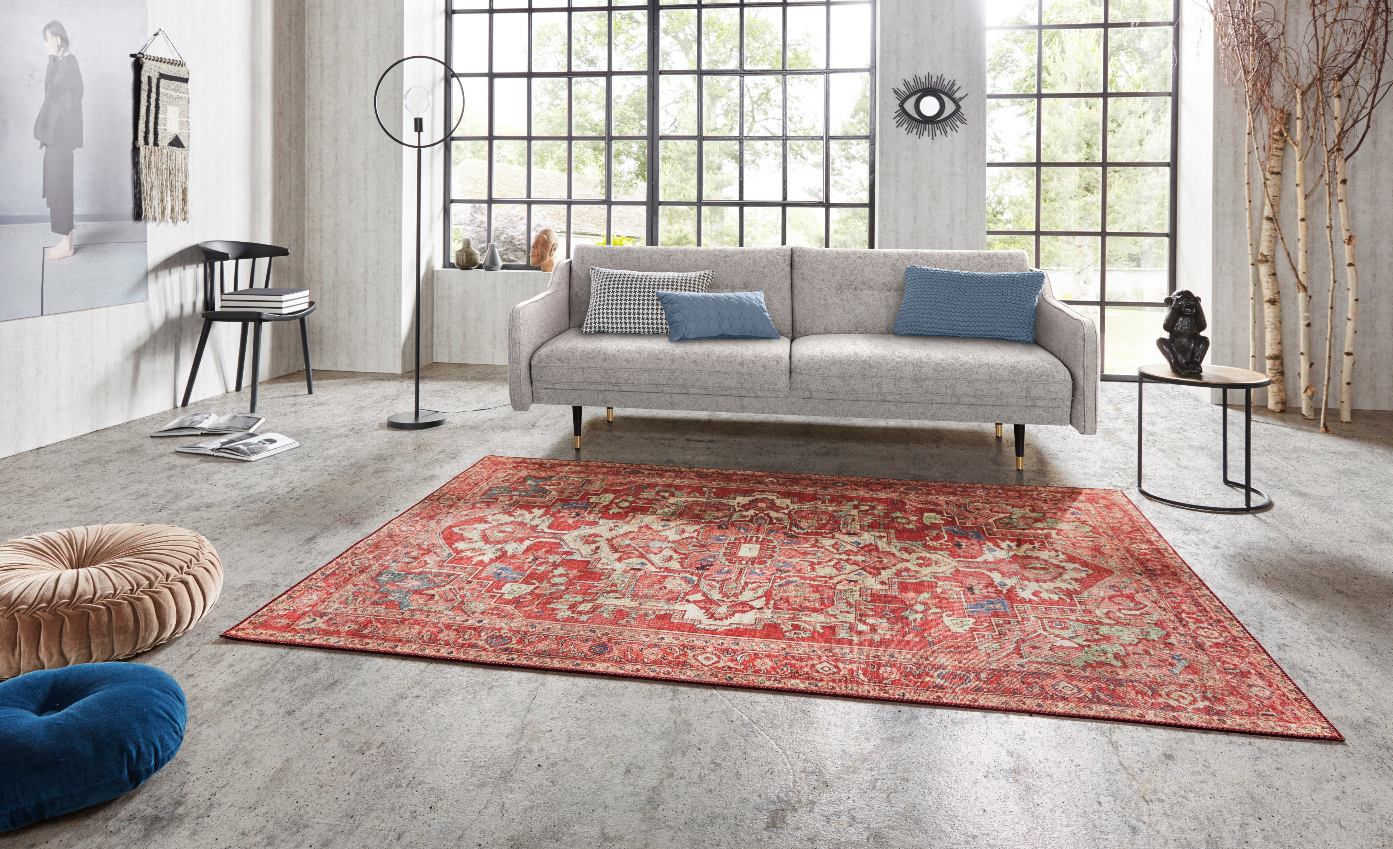 Koberec Hanse Home Asmar Leta červený