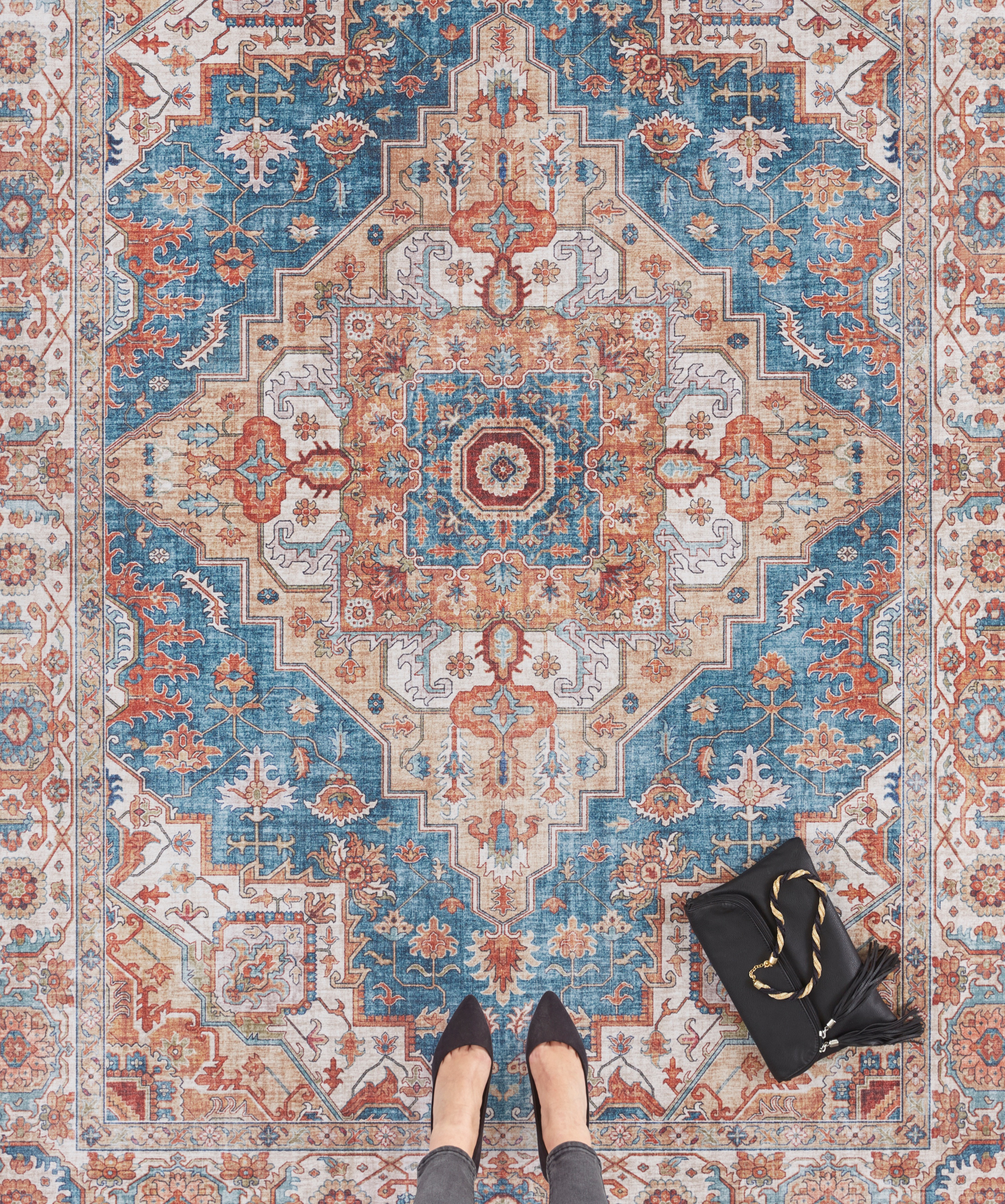 Koberec Hanse Home Asmar Sylla modrý