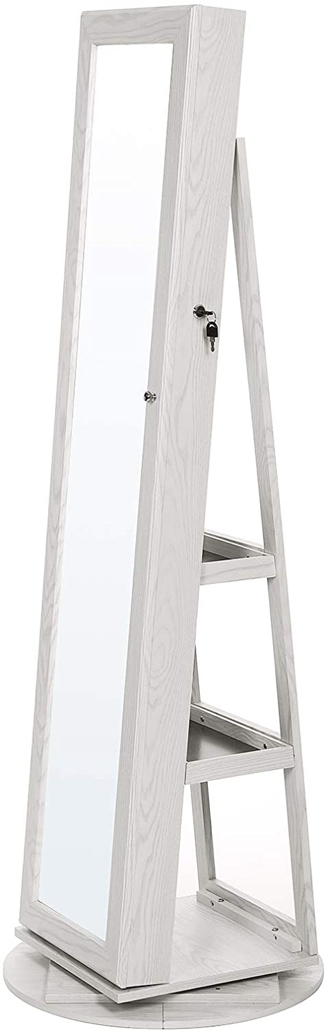 Otočná šperkovnice se zrcadlem JBC62W