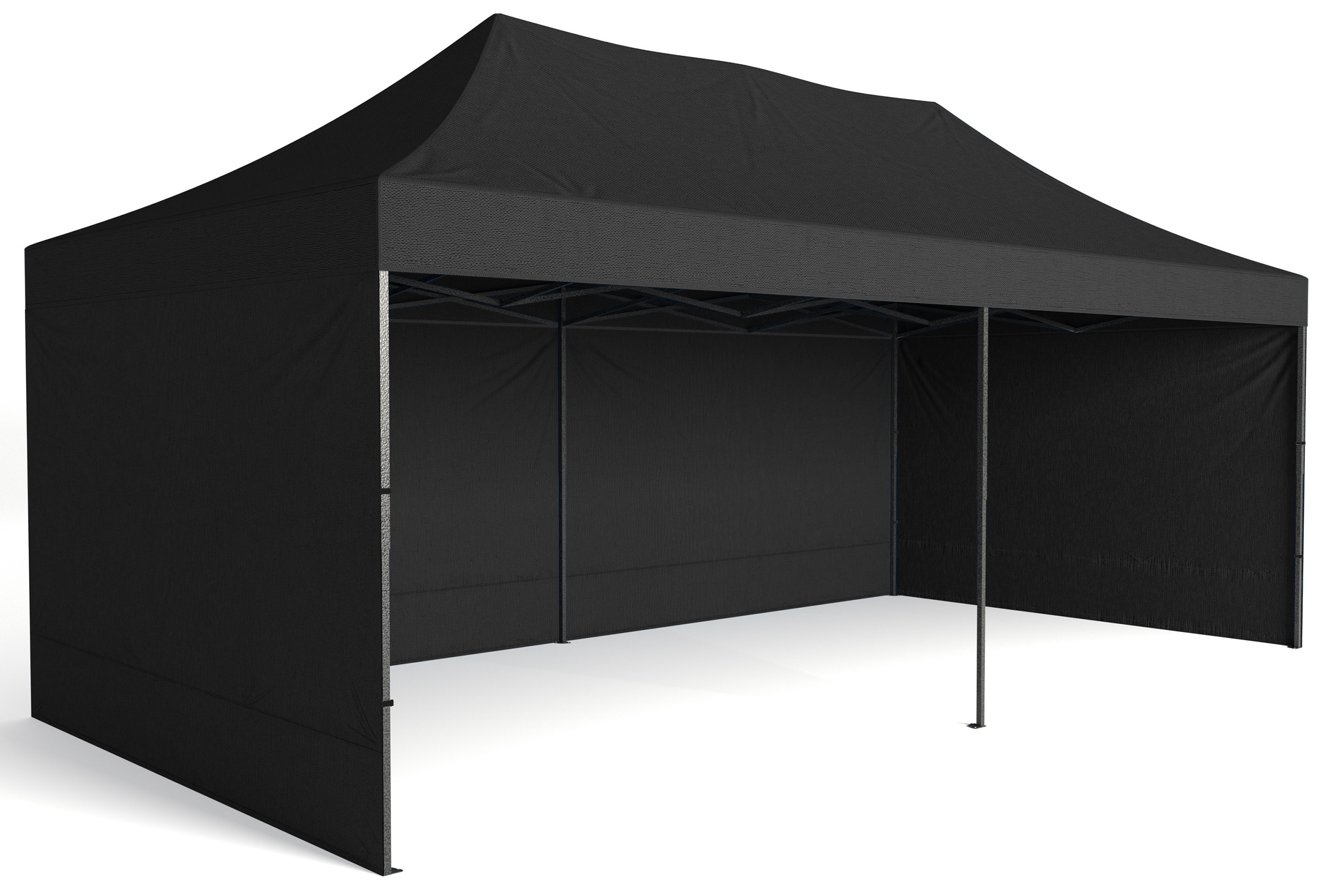 Zahradní párty stan EXPRESS černý 3x6 m
