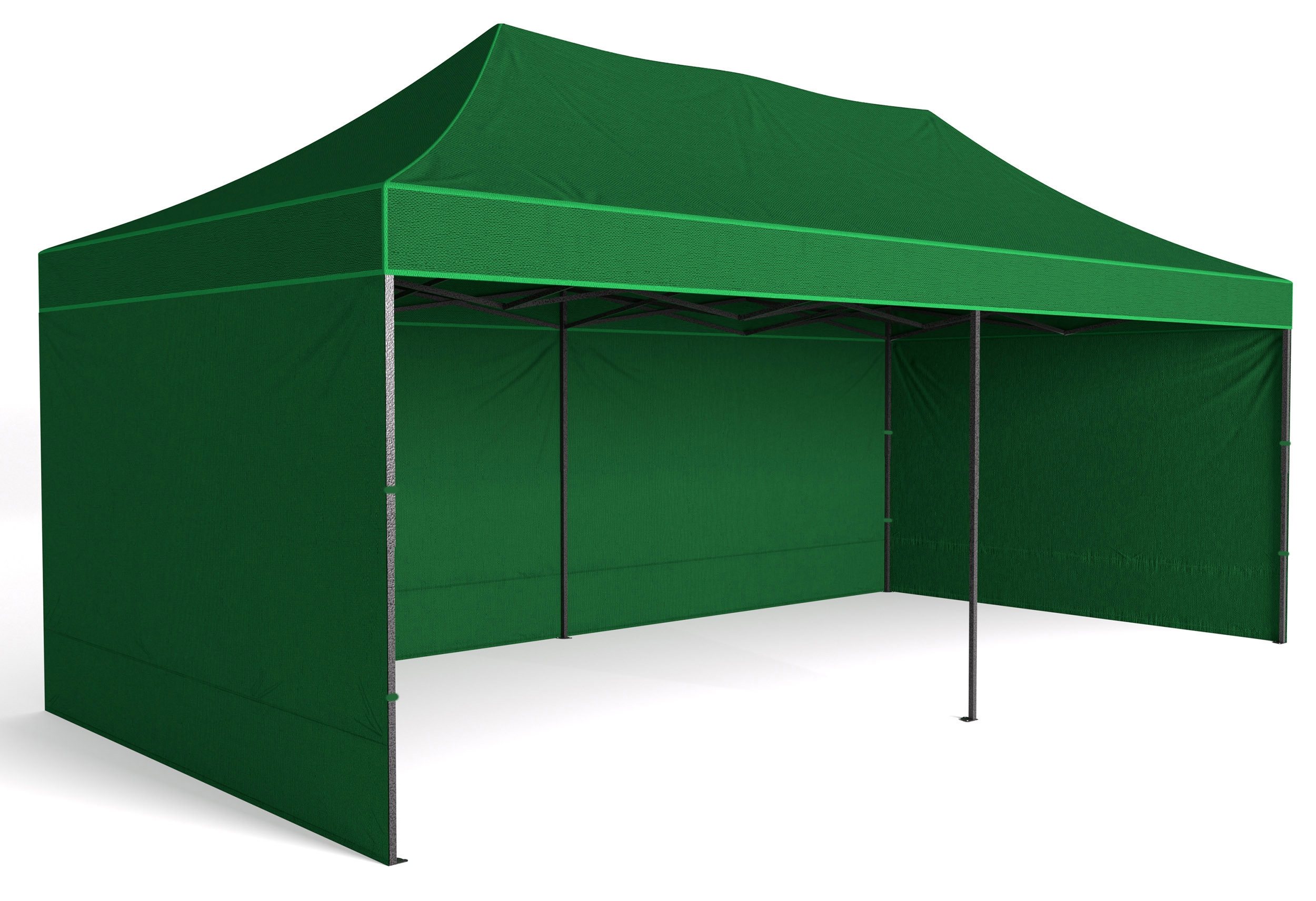 Zahradní párty stan EXPRESS zelený 3x6 m