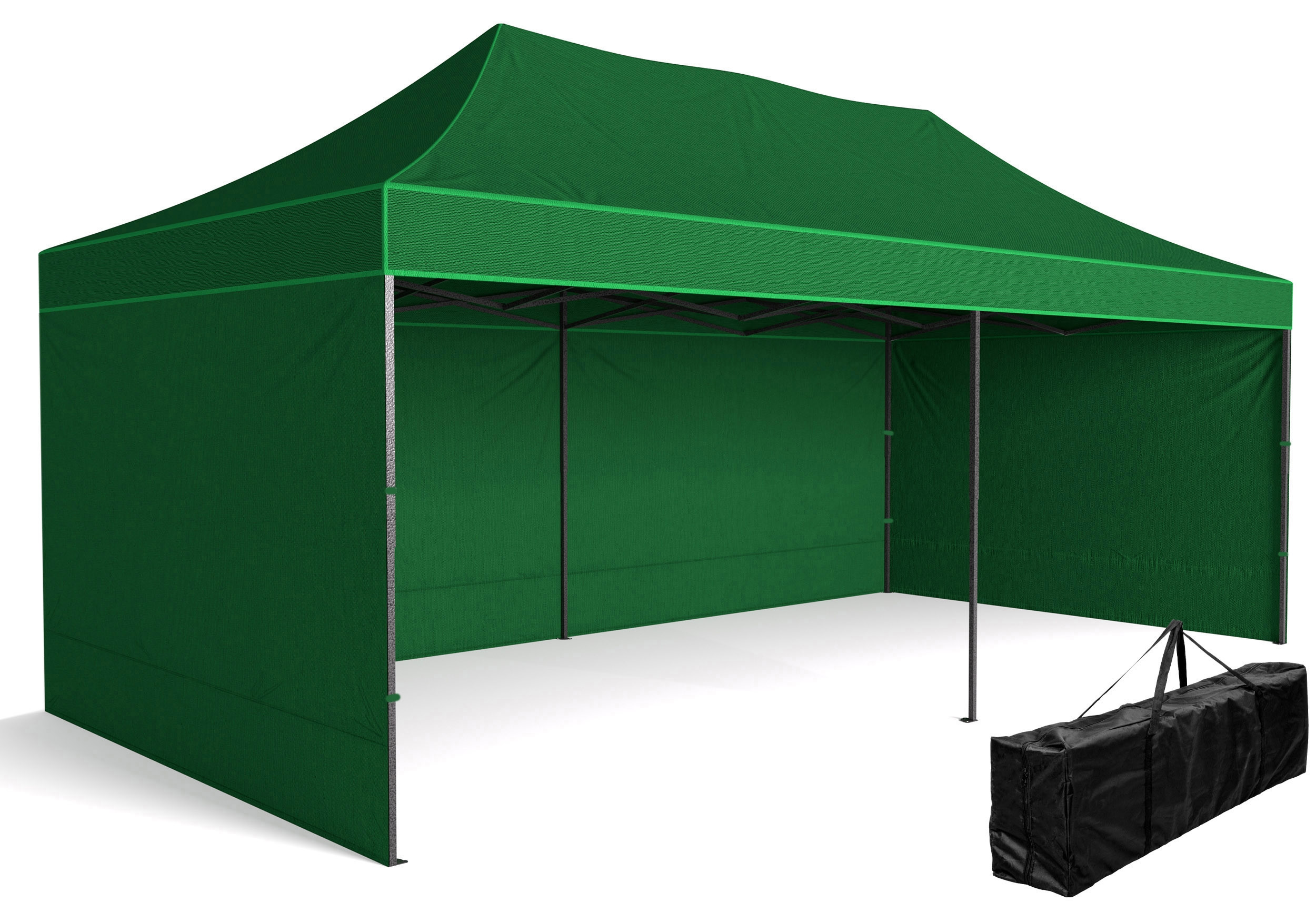 Zahradní párty stan EXPRESS zelený 3x6 m