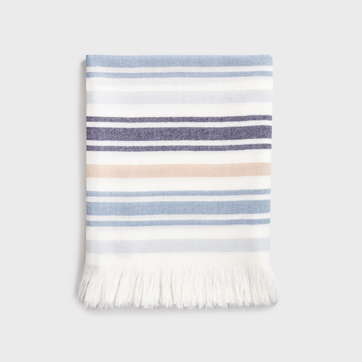 Deka TERRAS bílá s pruhy 241483