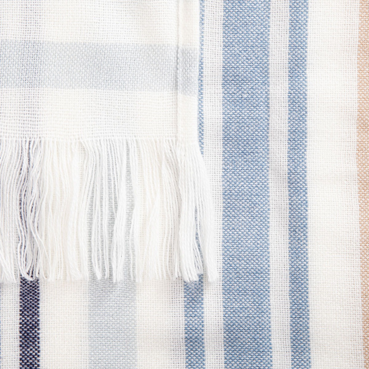 Deka TERRAS bílá s pruhy 241483