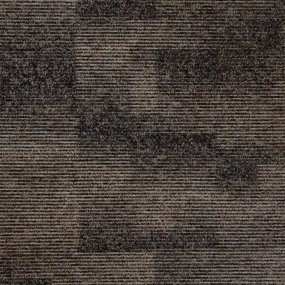 Kobercové čtverce SANTO hnědé 50x50 cm