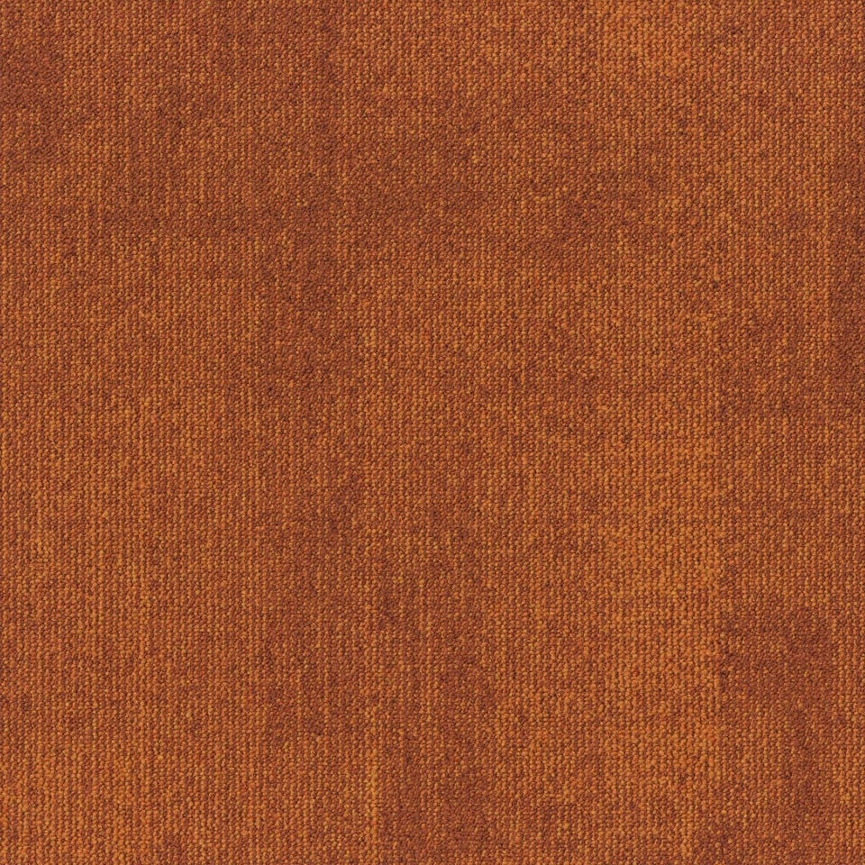 Kobercové čtverce TEAK pomerančové 50x50 cm
