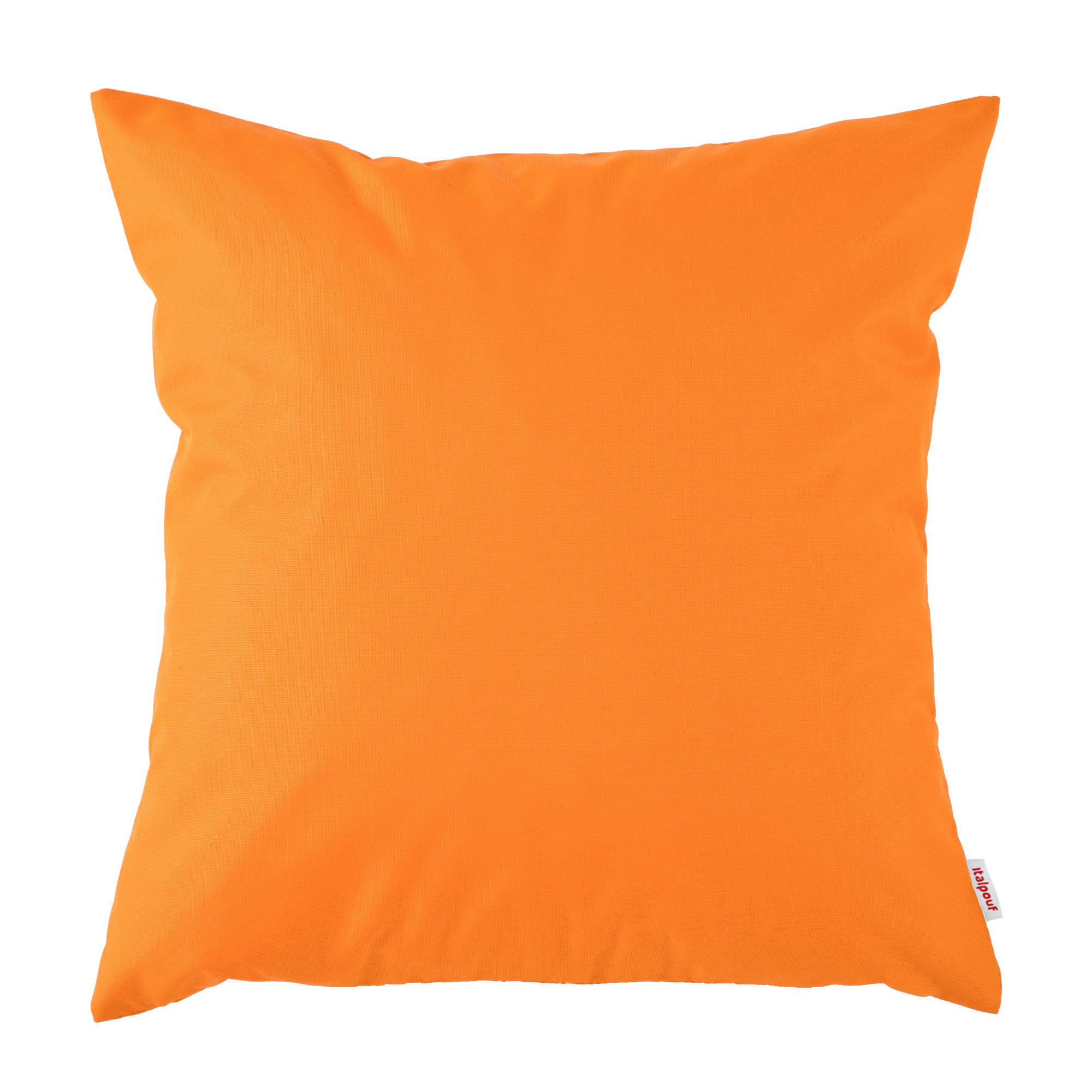 Záhradní polštář oranžový čtverec